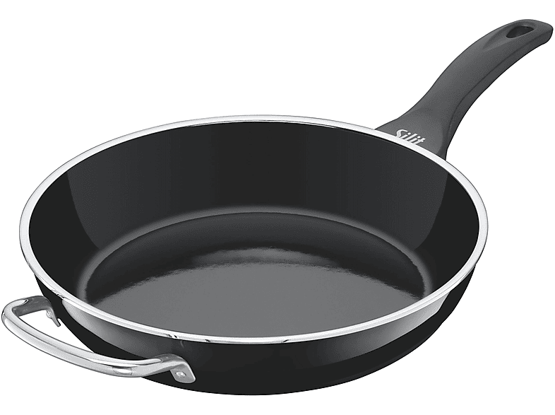 SILIT 233152 PFANNE HOCH 28CM PROFESSIONAL Bratpfanne (Stahl, Beschichtung Emaille, 280 mm