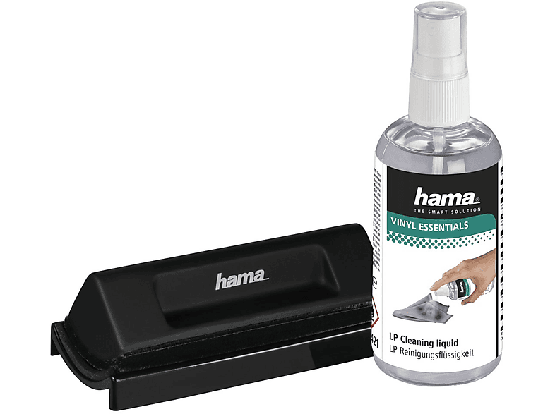 Set Pulizia Dischi Vinile Hama - Con Liquido 100ml E Spazzola