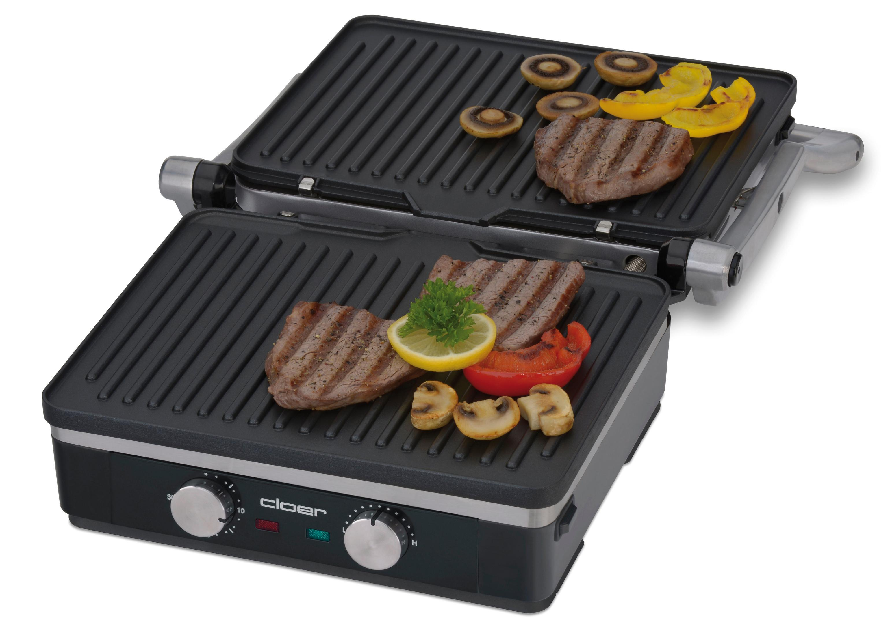 CLOER 6339 KONTAKTGRILL HEIZELEMENT IN GRILLPLATT Kontaktgrill