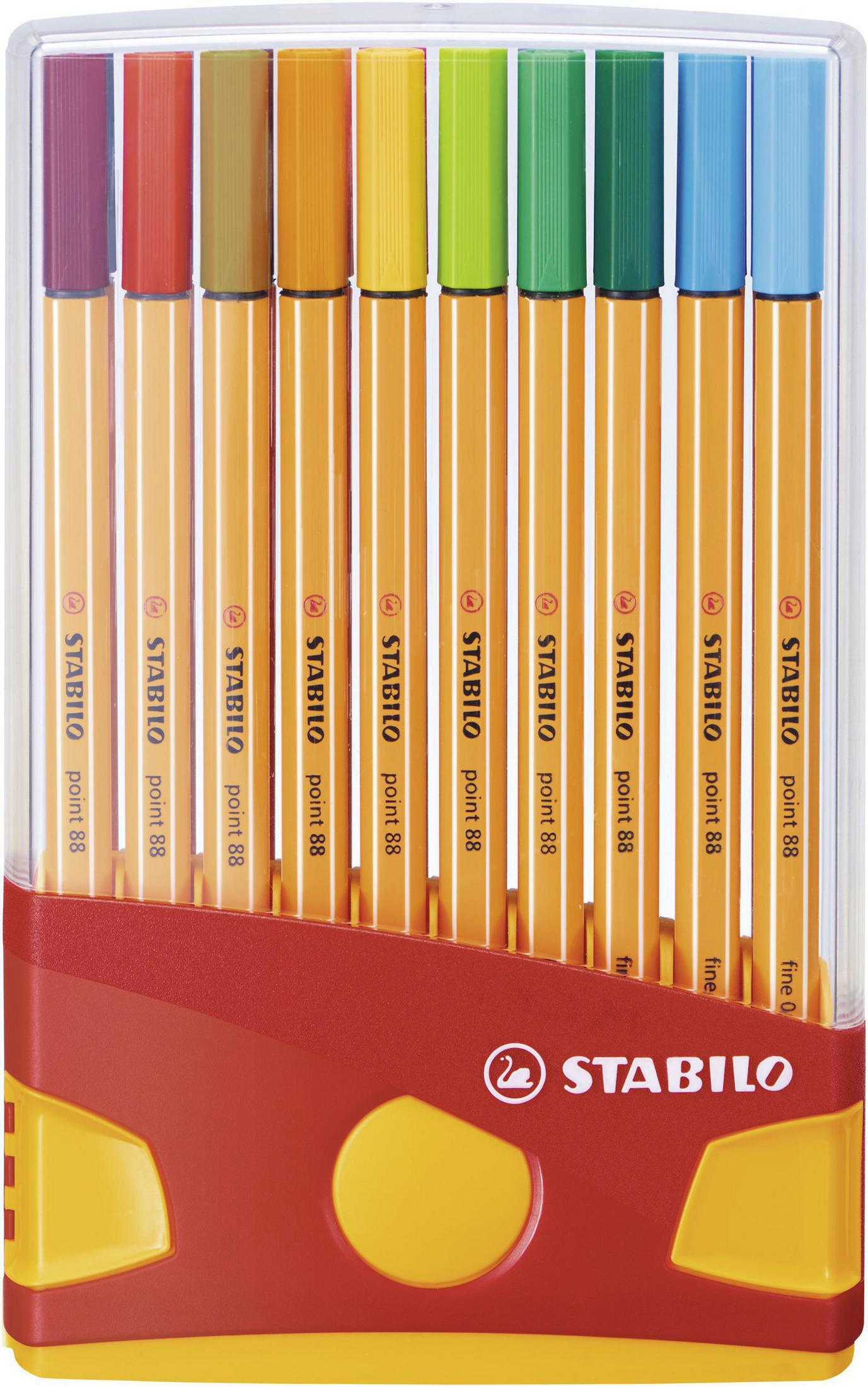 Bunt (20 POINT Farben) STABILO STABILO 20ER Fineliner, 8820-03 COLORPARADE 88