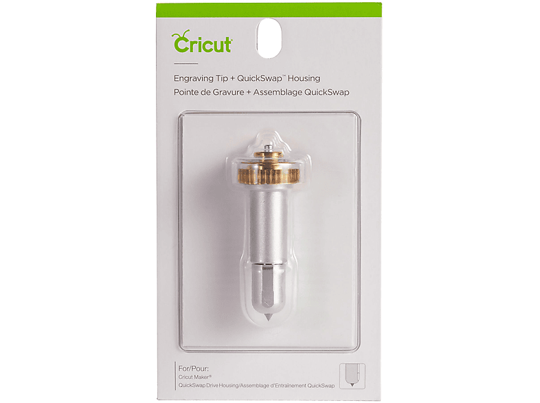 CRICUT 2006978 MAKER ENGRAVING TIP WITH QUICKSWAP HOUSIN Gravurwerkzeug Silber | home