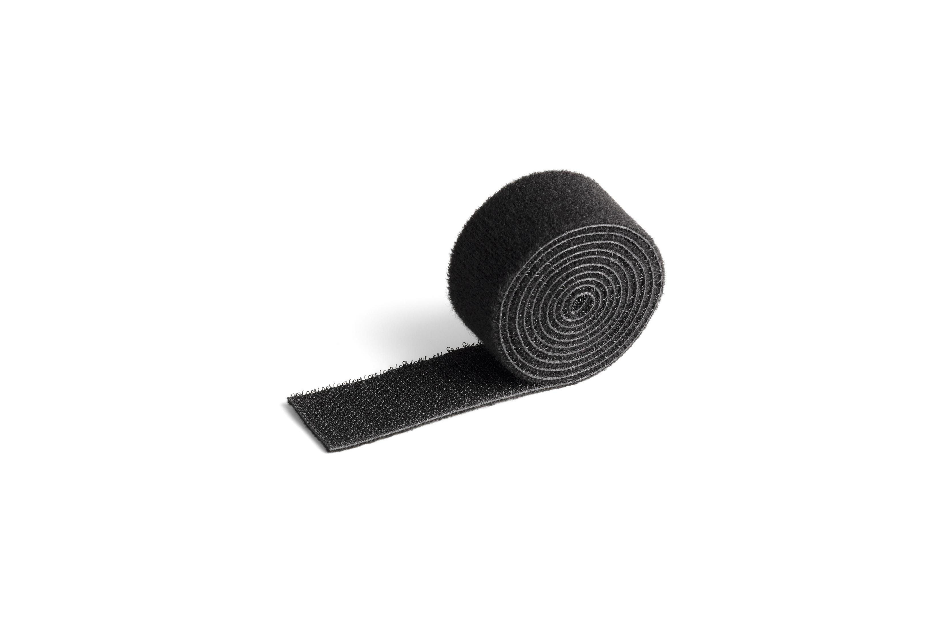 503301 KABELKLETTBAND GRIP Schwarz 30, DURABLE Kabelmanager CL SW