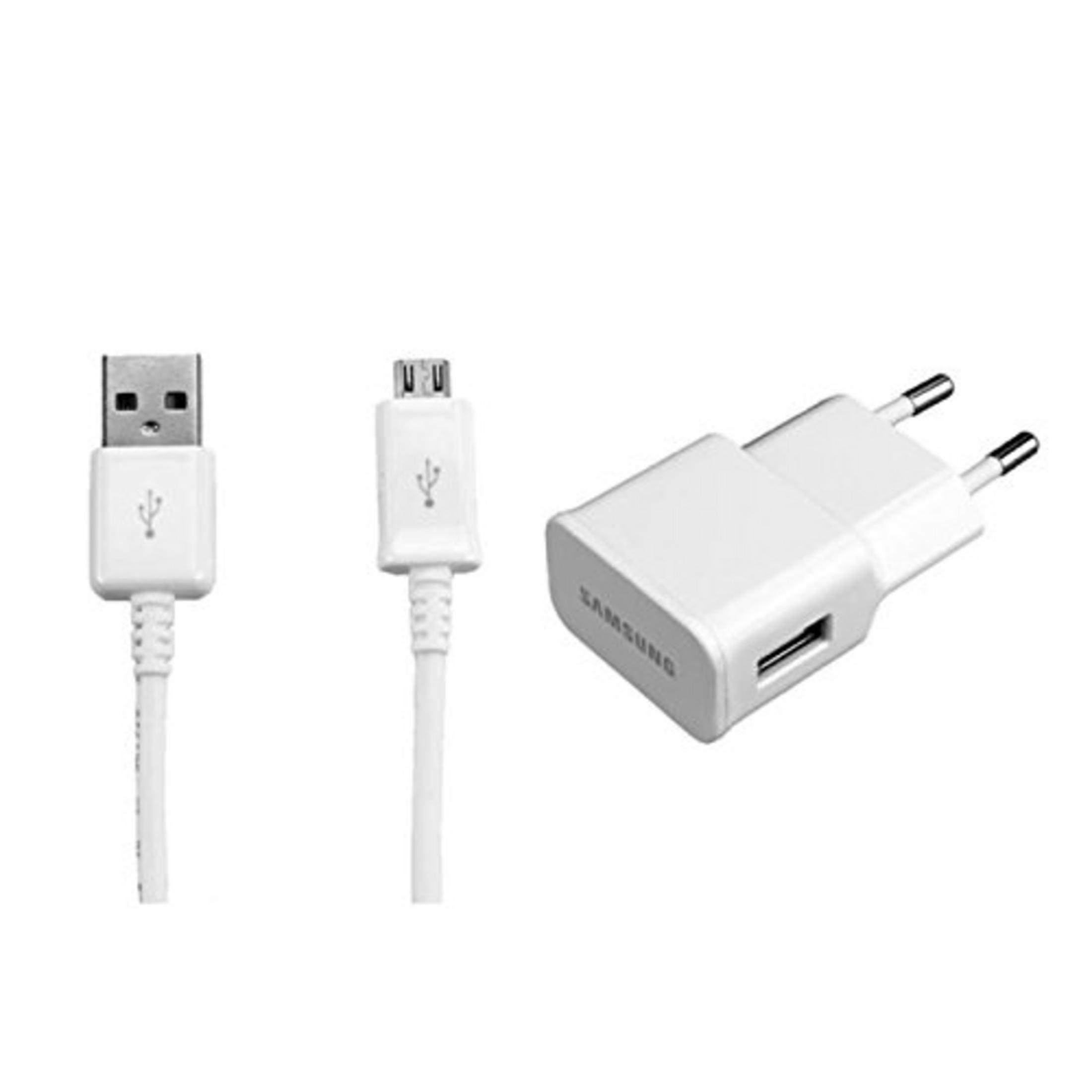 SAMSUNG EP-TA12EWEUGWW WHITE, Weiß MICRO-USB-LK Akkuladegerät, 2A
