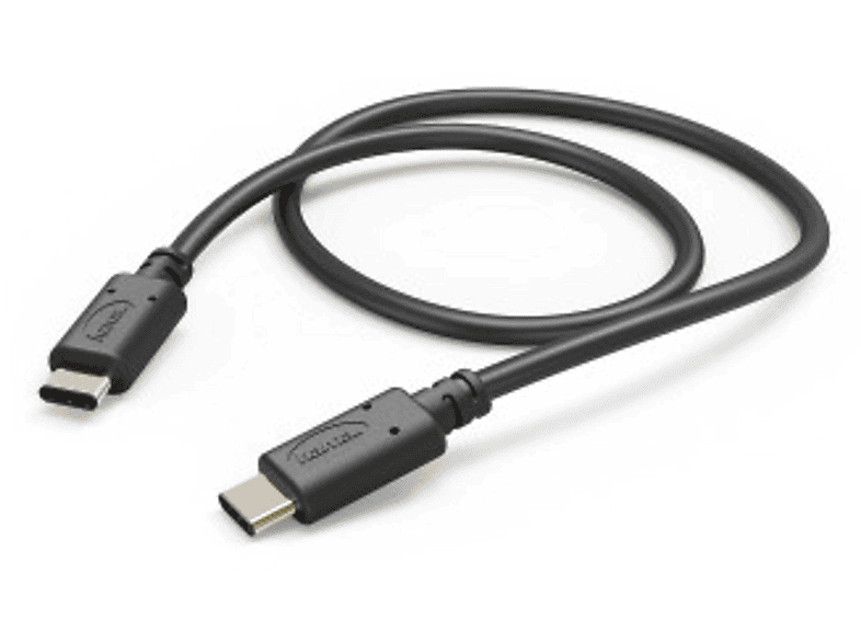 m, Lade-/Datenkabel, 1M, Schwarz SC, 183331 TYPE LA-DAT-KAB, C-C, HAMA 1