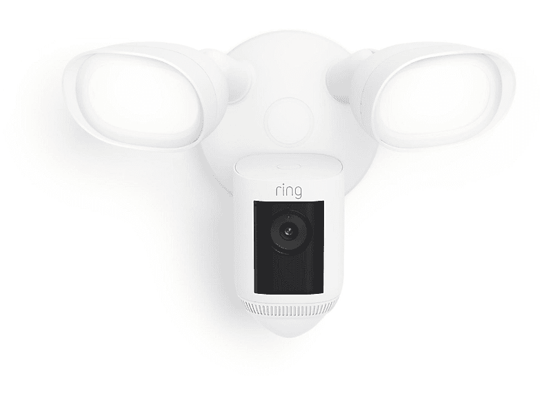 RING 8SF1E1-WEU0 FLOODLIGHT CAM PRO - WHITE, Überwachungskamera, Auflösung Video: 1080P HD