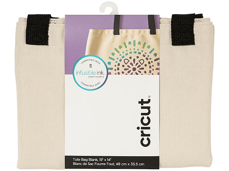 CRICUT Mehrfarbig Einkaufstasche LARGE TOTE BAG 2006829 INFUSIBLE INK BLANK