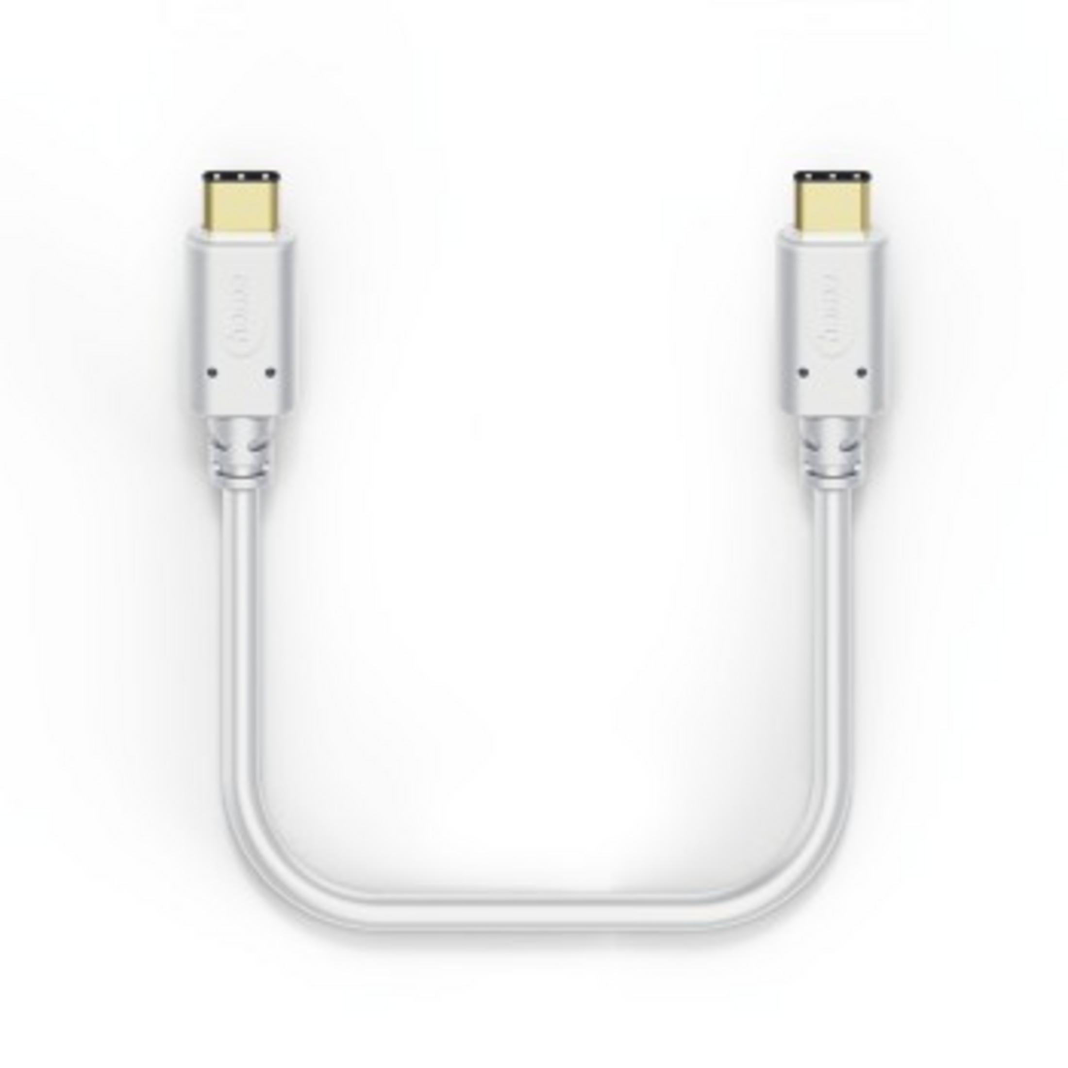 HAMA USB Type-C - Weiß 0,2 m, Type-C, USB Kabel