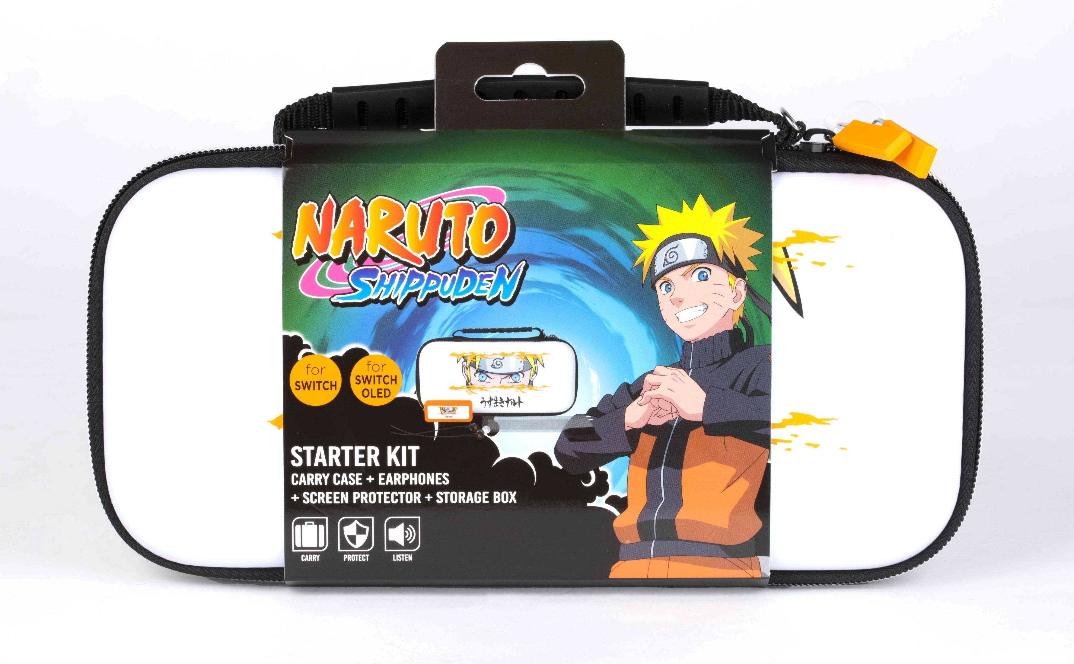 NARUTO STARTER KIT Mehrfarbig 28679 für Switch, Zubehör KONIX Nintendo SW