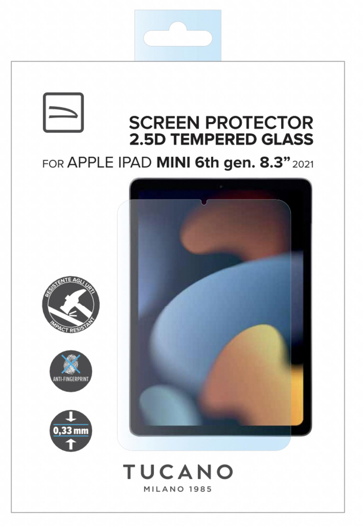 TUCANO IPDM6-SP-TG GLAS IPADMINI 8,3 2021) iPad mini 6. 8.3\