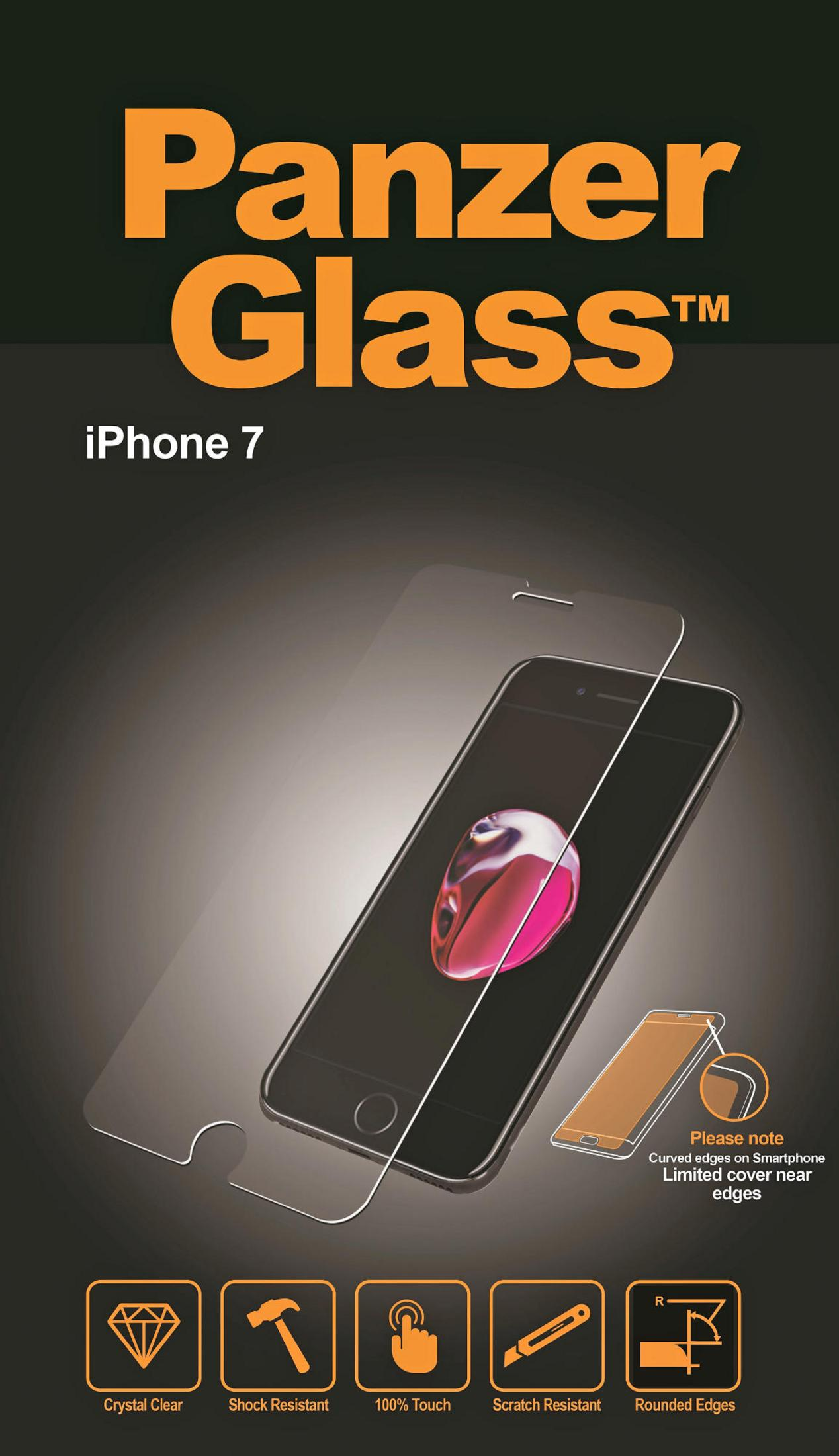 PANZERGLASS 2003 PANZERGLASS IPHONE 6/6S/7/8 Schutzglas(für iPhone Apple 7)