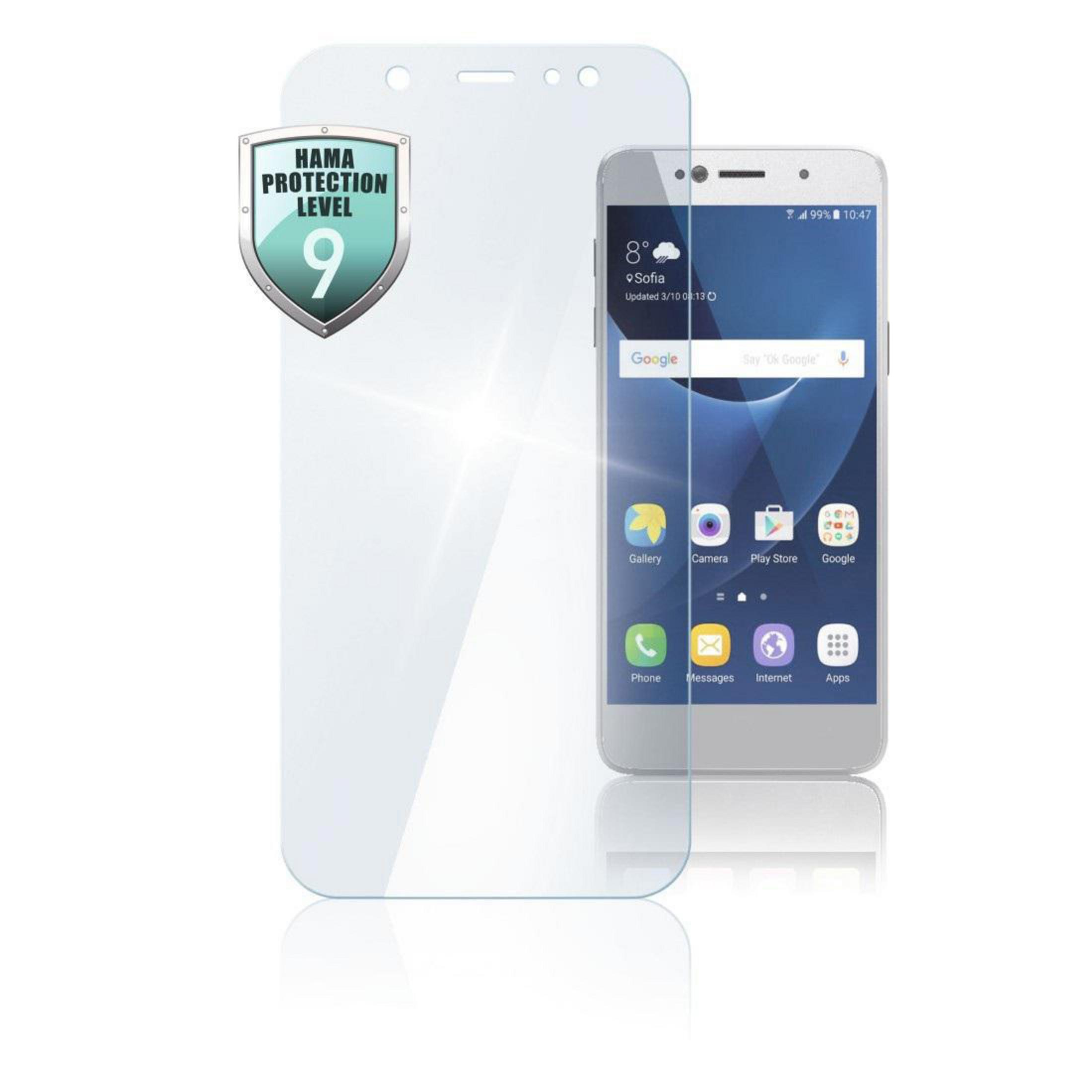 178977 PREMIUM SAM Schutzglas(für HAMA (2018)) A8 PROT. GL. A8(201 Galaxy Samsung