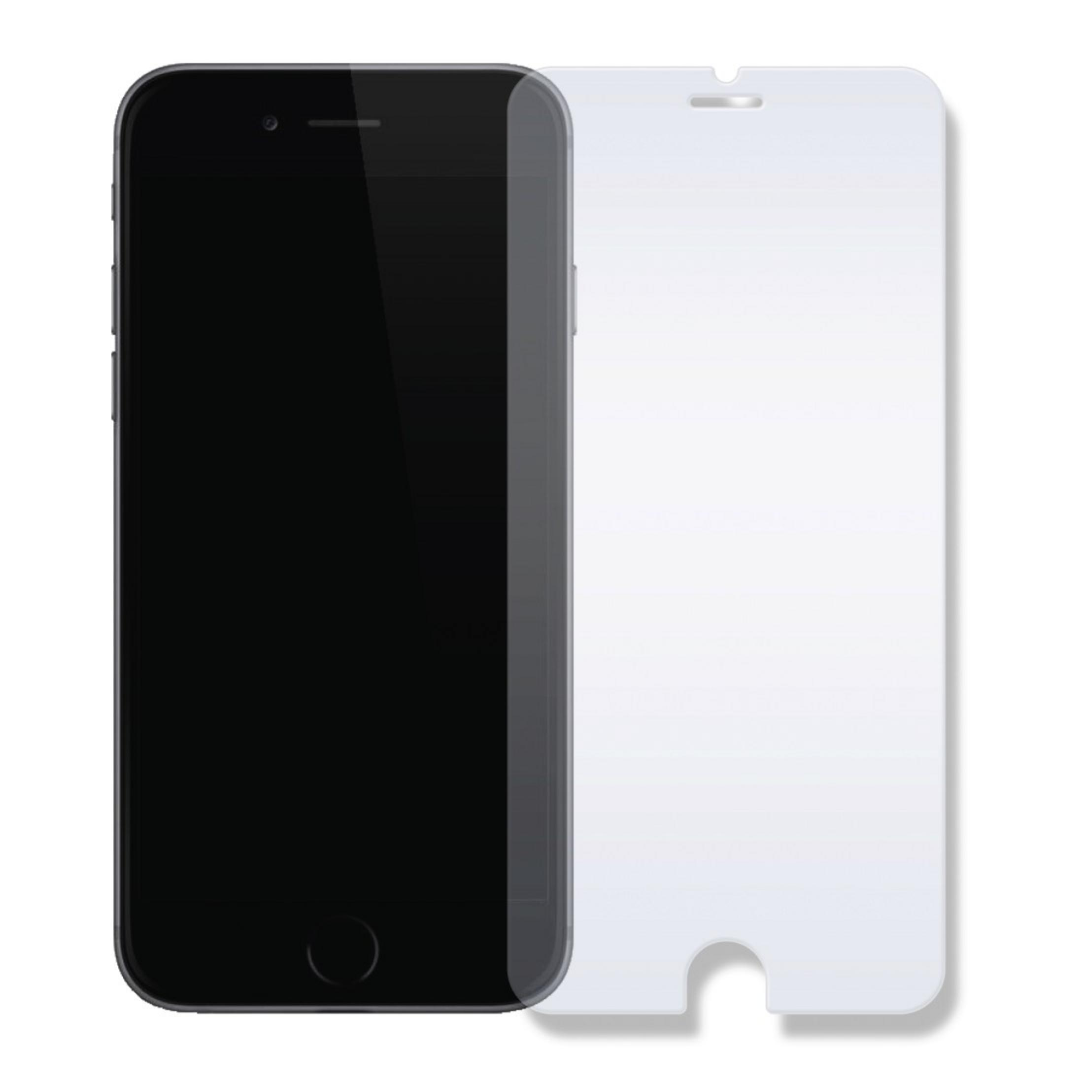 IPH6/6S/7/8 ROCK 7) GLASS iPhone 180497 6s, SCHOTT Displayschutz(für Apple iPhone 6, iPhone BLACK