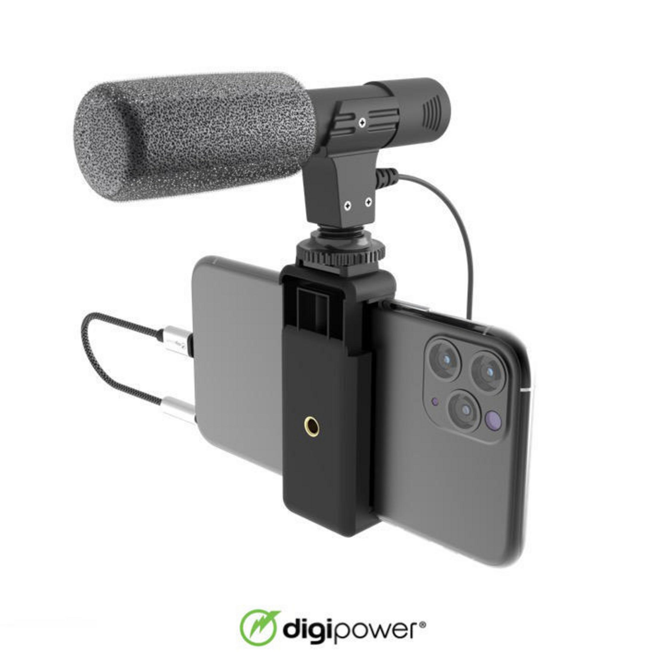 DIGIPOWER DP-M25 Mehrfarbig Mikrofon MIKROFON SHOTGUN