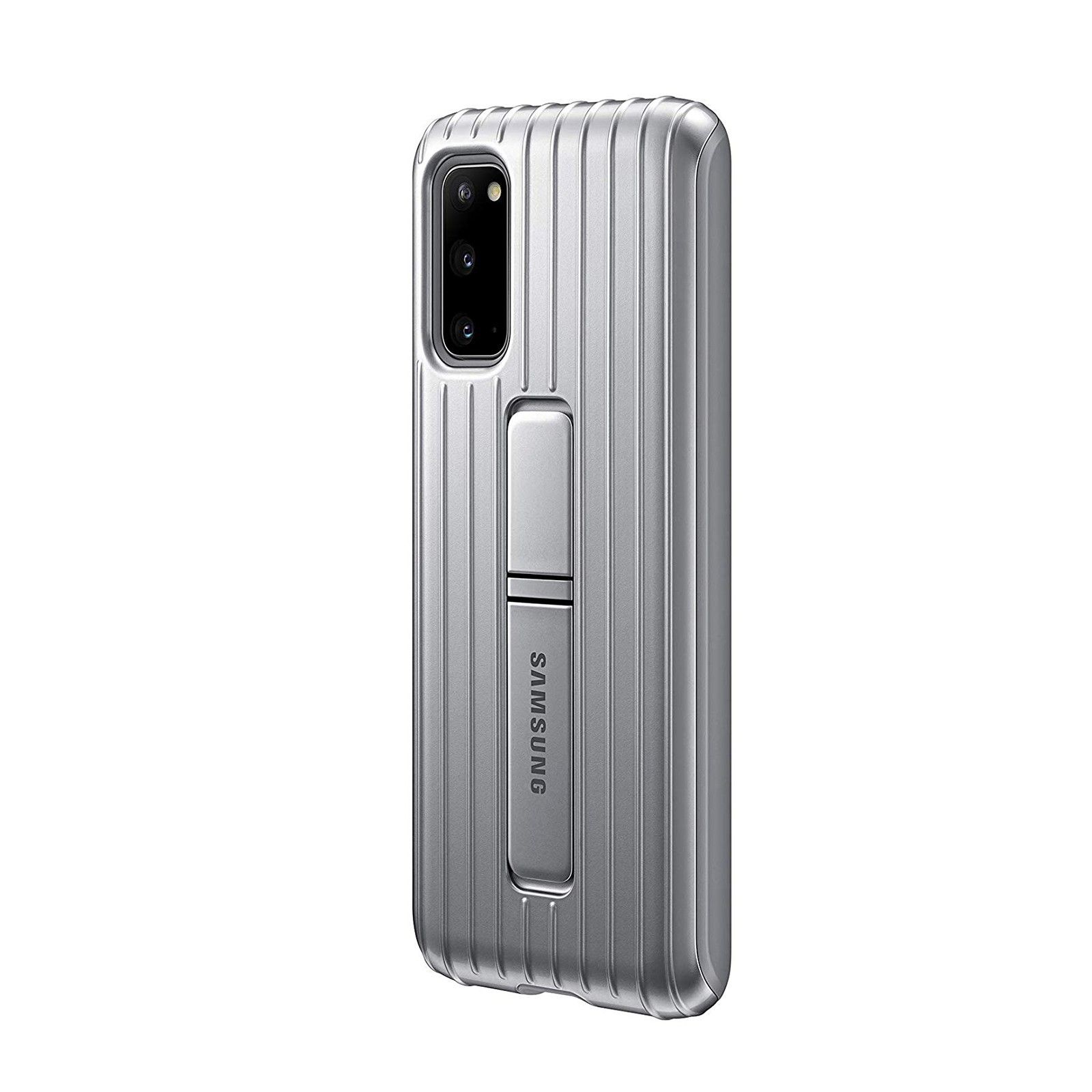SAMSUNG Silber Samsung, Galaxy STAND GALAXY EF-RG980 Backcover, SILVER, COVER S20, S20 PROTECT