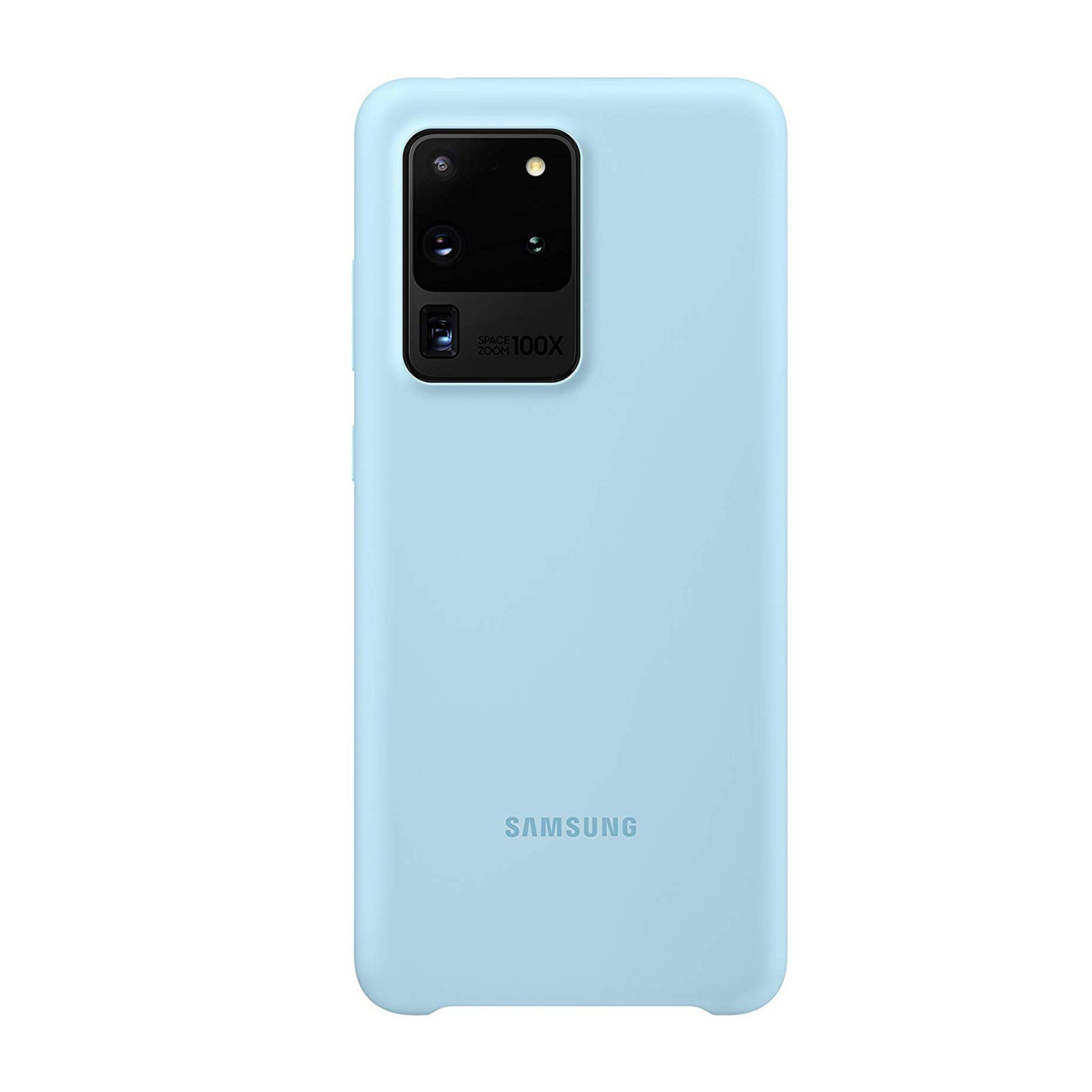 SAMSUNG EF-PG988 SILICONE COVER SKY ULTRA GALAXY Galaxy Blue Samsung, S20 Ultra, Backcover, BLUE, S20 Sky