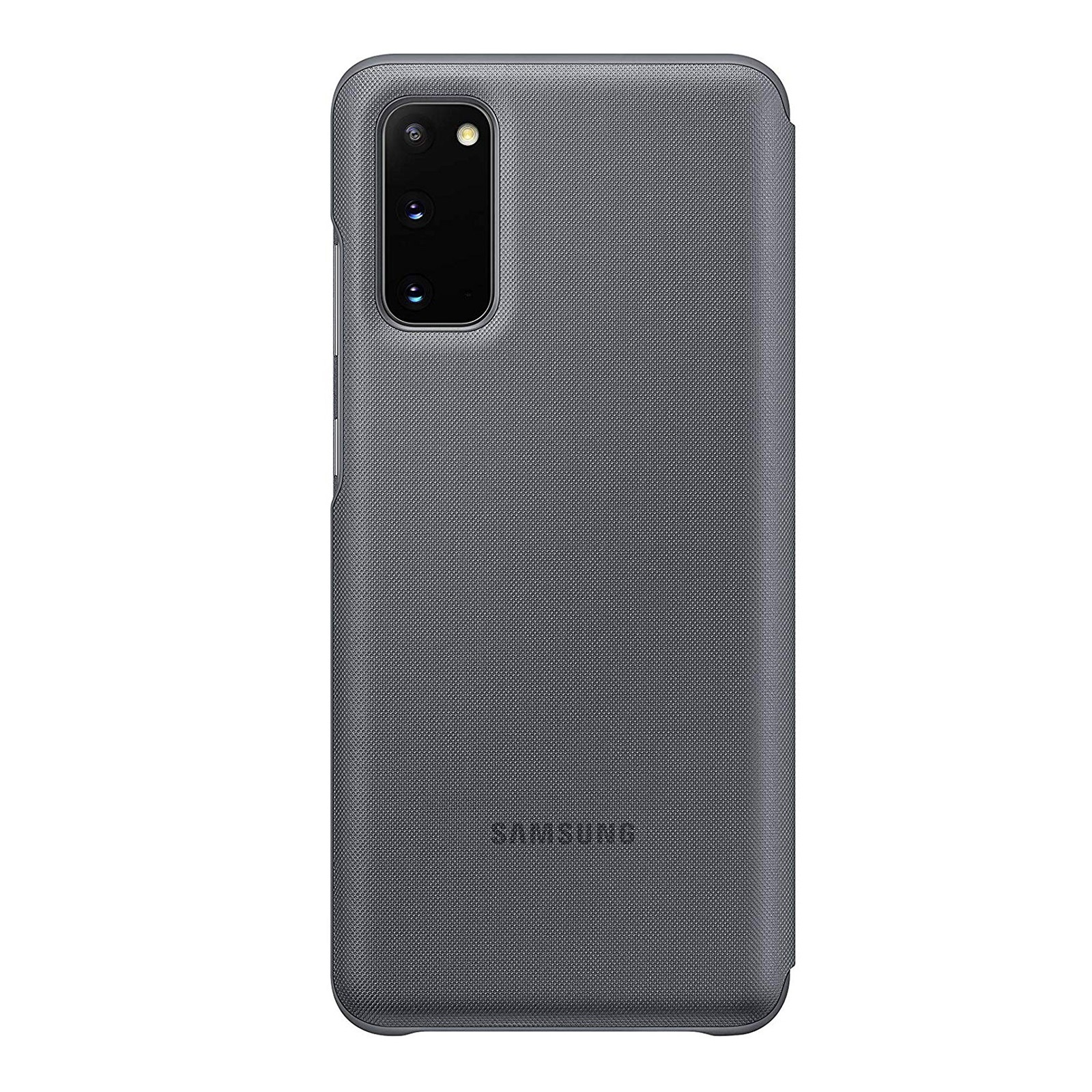 SAMSUNG EF-NG980 LED VIEW S20, Bookcover, Samsung, S20 Galaxy COVER GALAXY GRAY, Grau