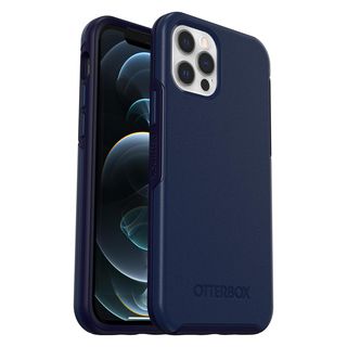 OTTERBOX 77-80490 SYMMETRY+ - IP 12 12 PRO - BLUE, Backcover, Apple, iPhone 12, iPhone 12 Pro, Blau