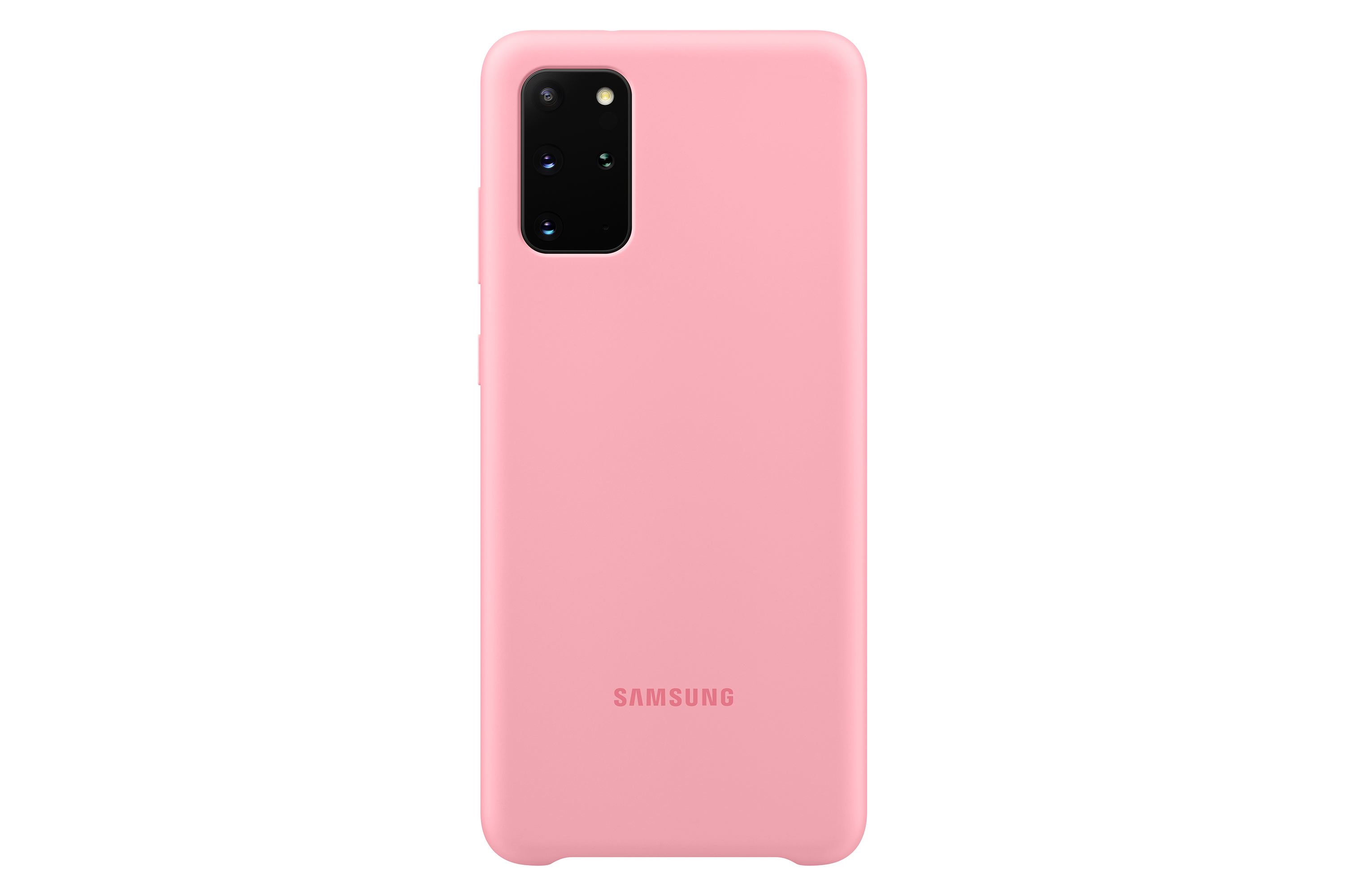 SAMSUNG Backcover, S20+ COVER PINK, Samsung, GALAXY Galaxy Pink S20+, SILICONE EF-PG985