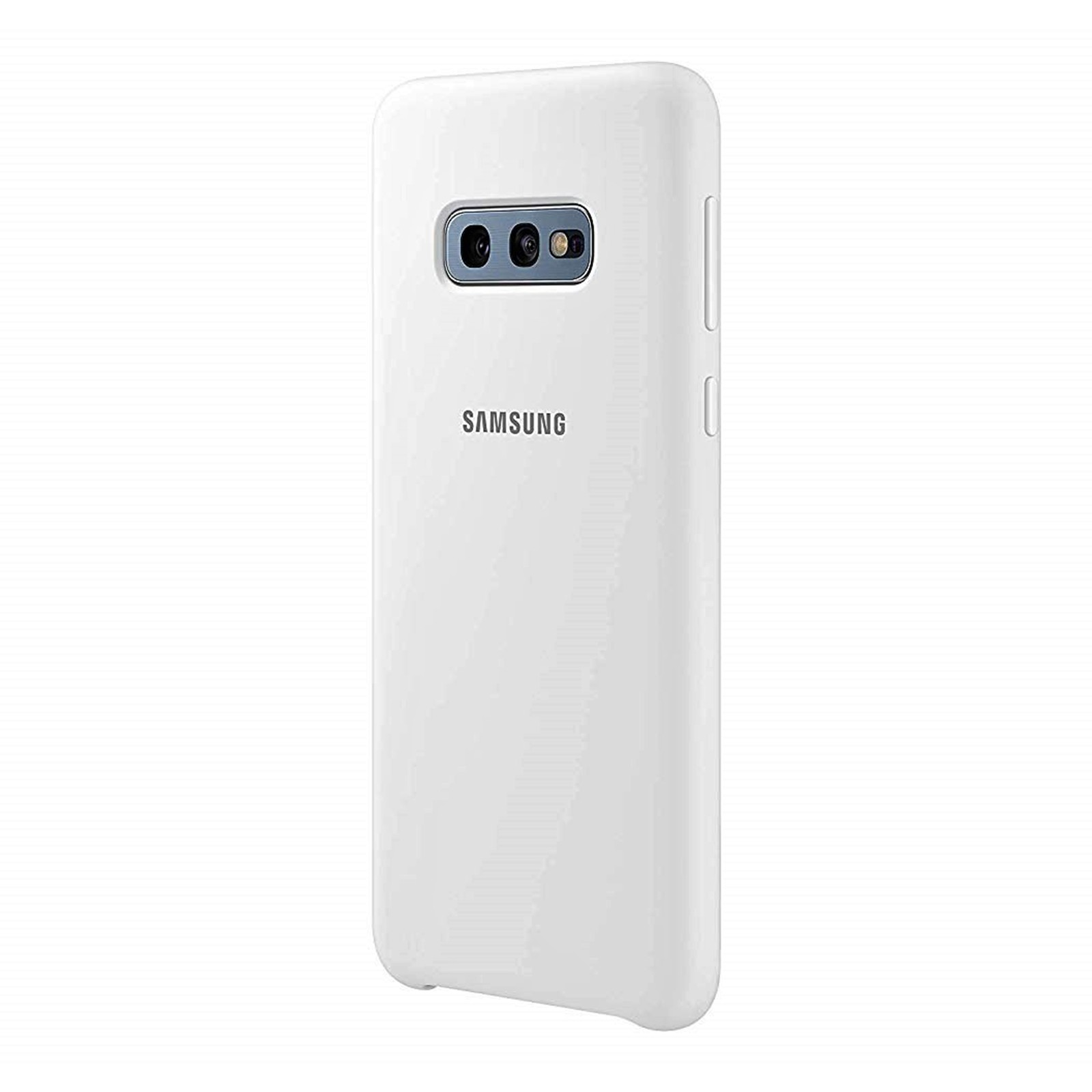 SAMSUNG EF-PG970TWEGWW S10E SILICONE COVER Galaxy Backcover, Samsung, S10e, Weiß WHITE