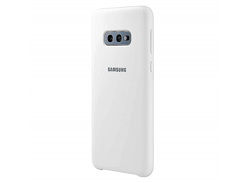 SILICONE S10e, WHITE, SAMSUNG S10E Backcover, Galaxy Weiß EF-PG970TWEGWW Samsung, COVER