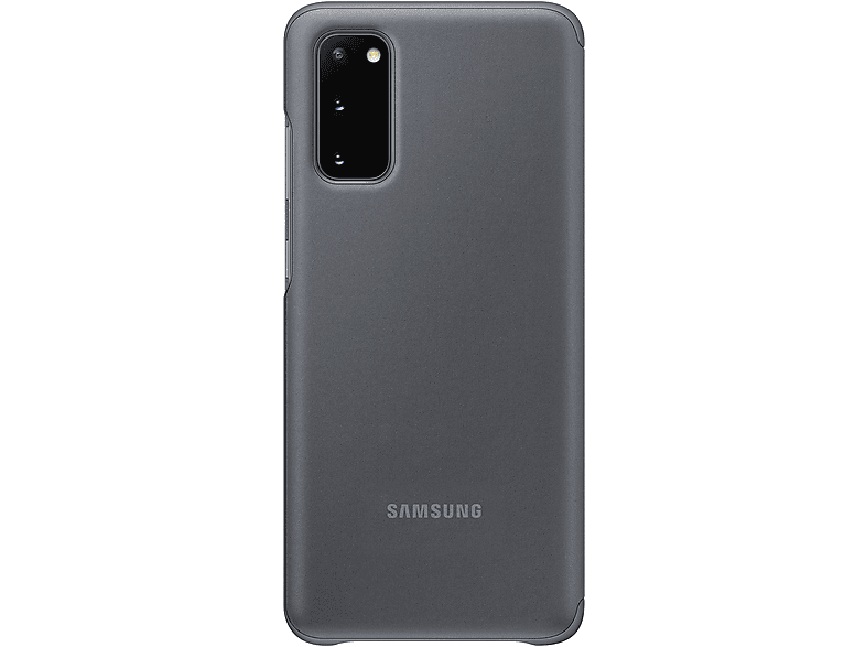 CLEAR Samsung, Grau S20, S20 Cover, GALAXY SAMSUNG Galaxy COVER VIEW GRAY, Flip EF-ZG980