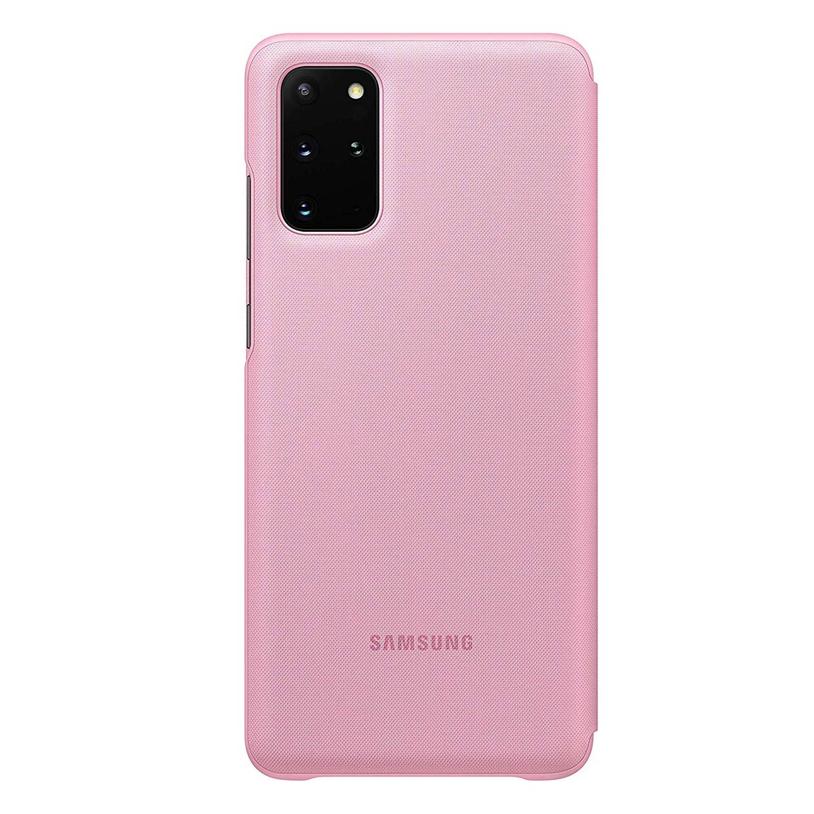 SAMSUNG EF-NG985 S20+ Bookcover, Pink COVER PINK, VIEW Galaxy LED GALAXY S20+, Samsung