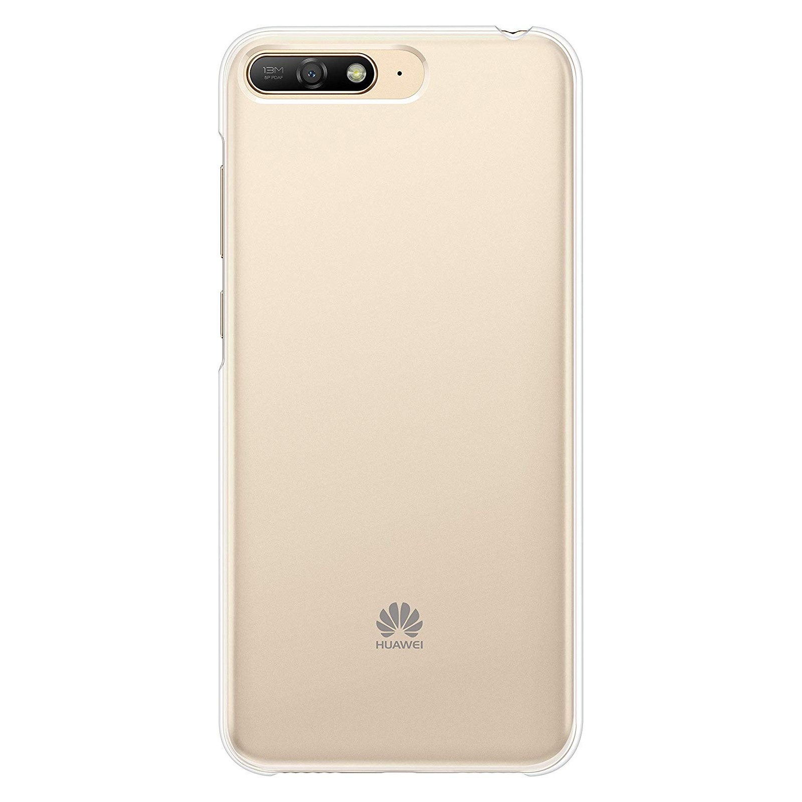 HUAWEI 51992440 Y6 Backcover, Huawei, 2018 Transparent Y6 TRANSPARENT, CASE PC 2018