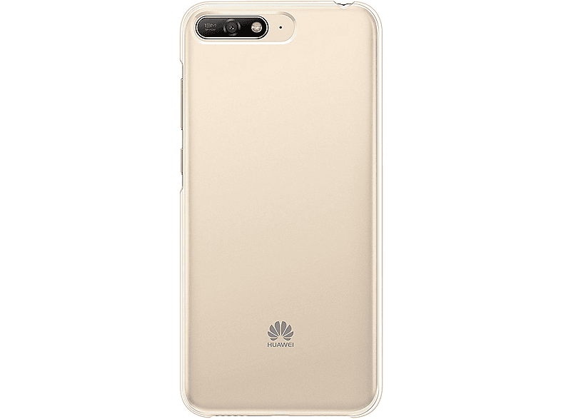 HUAWEI 51992440 Y6 Backcover, Huawei, 2018 Transparent Y6 TRANSPARENT, CASE PC 2018