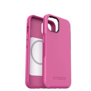 OTTERBOX 77-85947 SYMMETRY+ IP 13 PINK, Backcover, Apple, iPhone 13, Pink