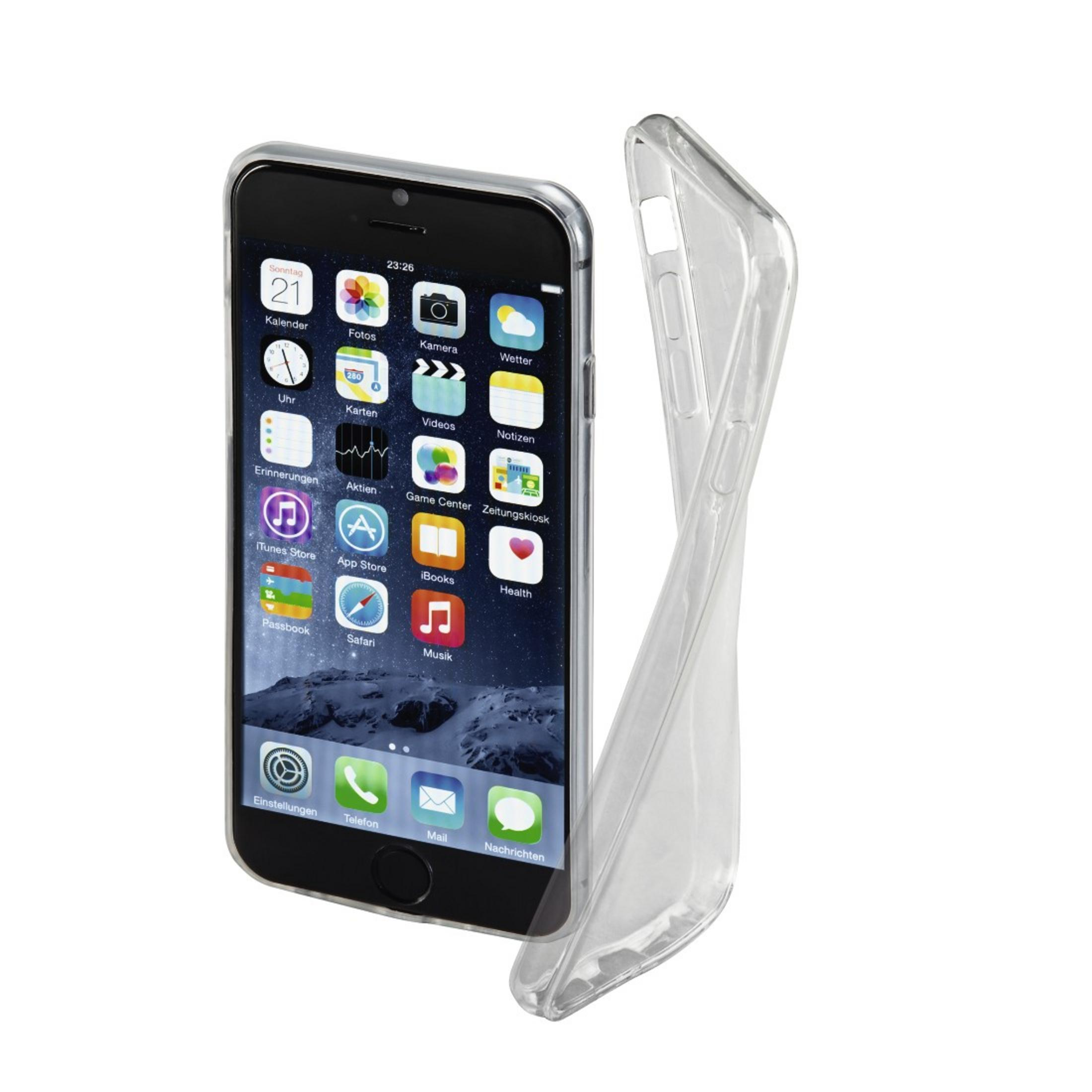 IPH 6/6S,TR,VP2016, CLEAR HAMA iPhone Apple, 177393 CO iPhone 6, Transparent Backcover, 6s,