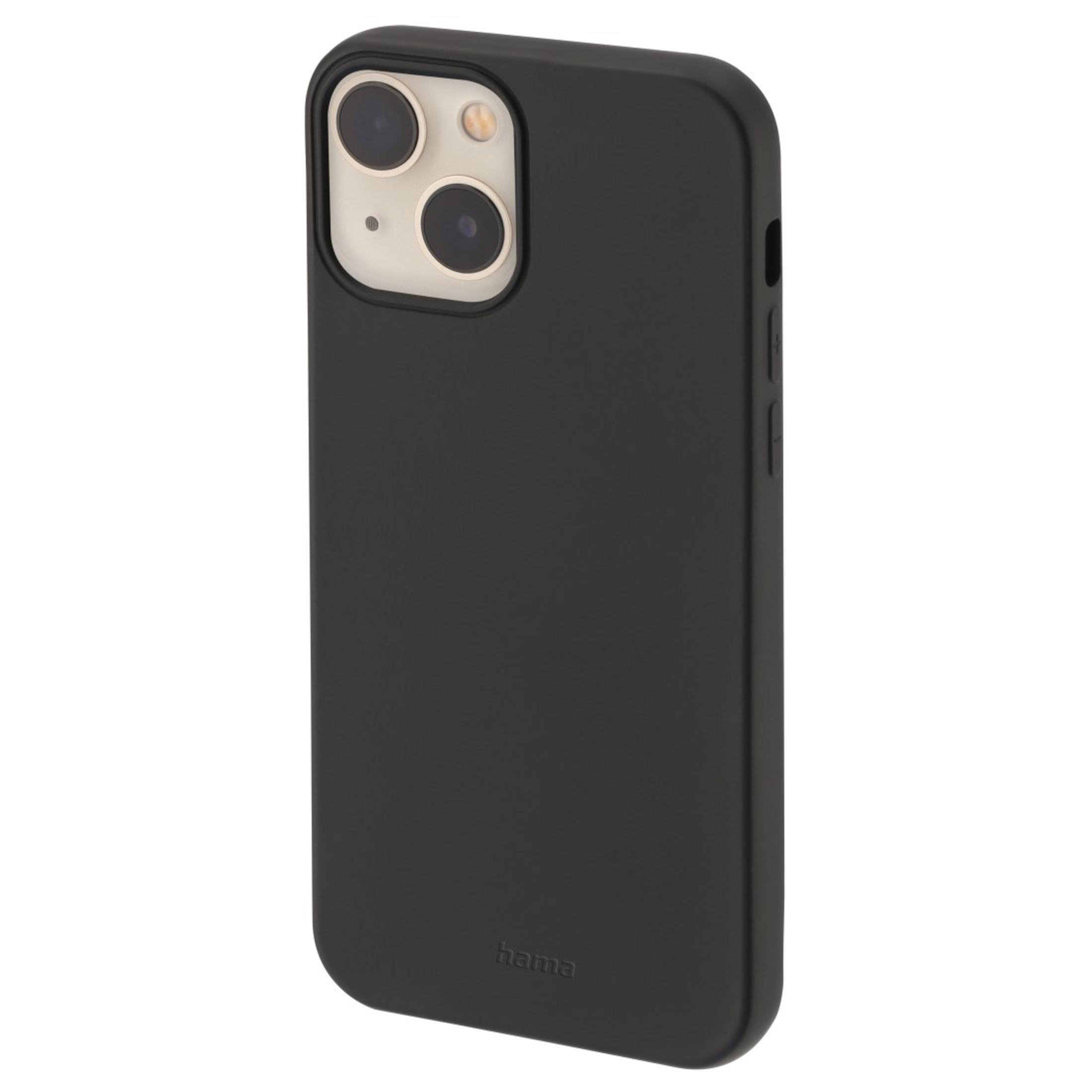 HAMA Finest Feel, Backcover, Apple, 14 iPhone Plus, Schwarz