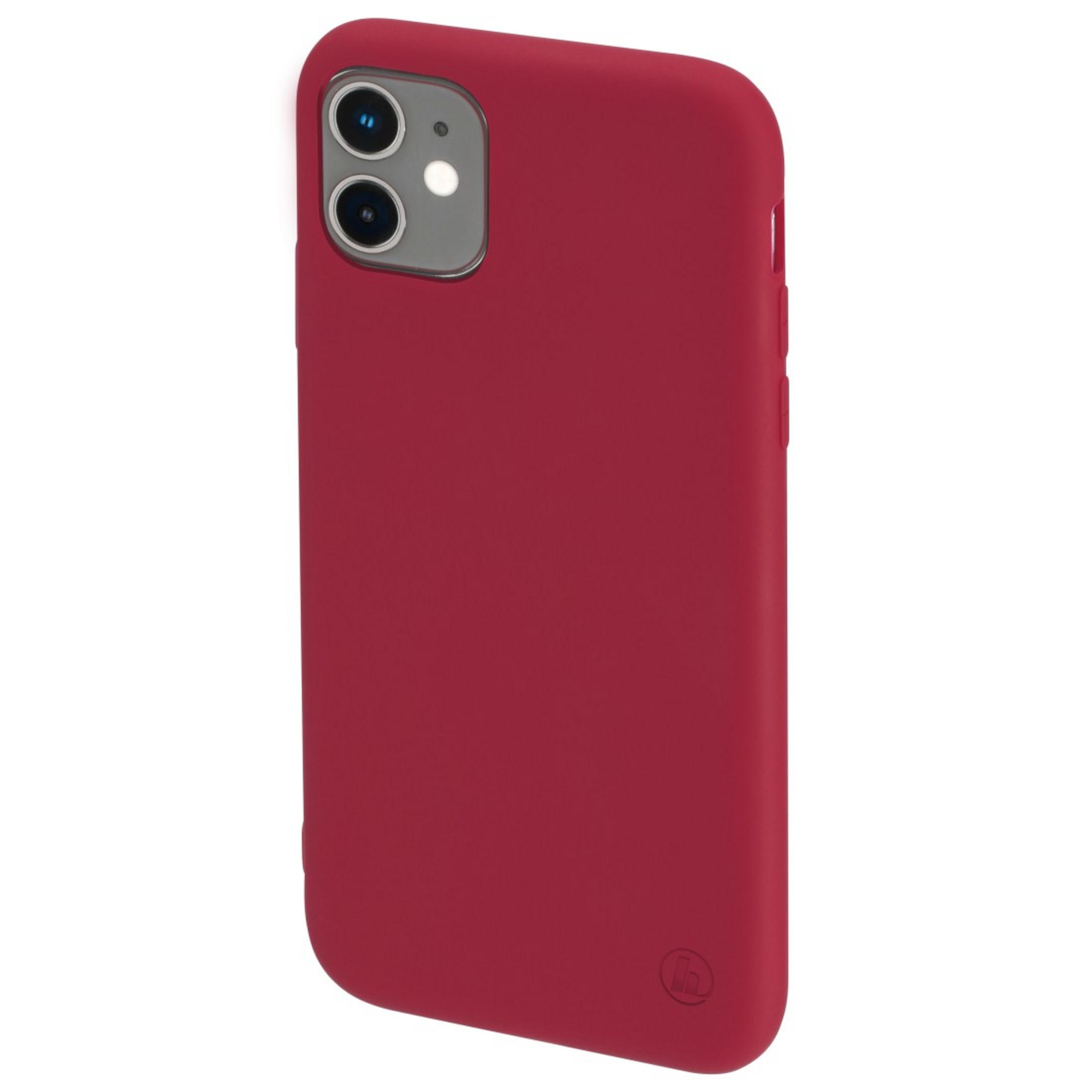 Feel, Backcover, Apple, iPhone HAMA 12 Rot Finest mini,