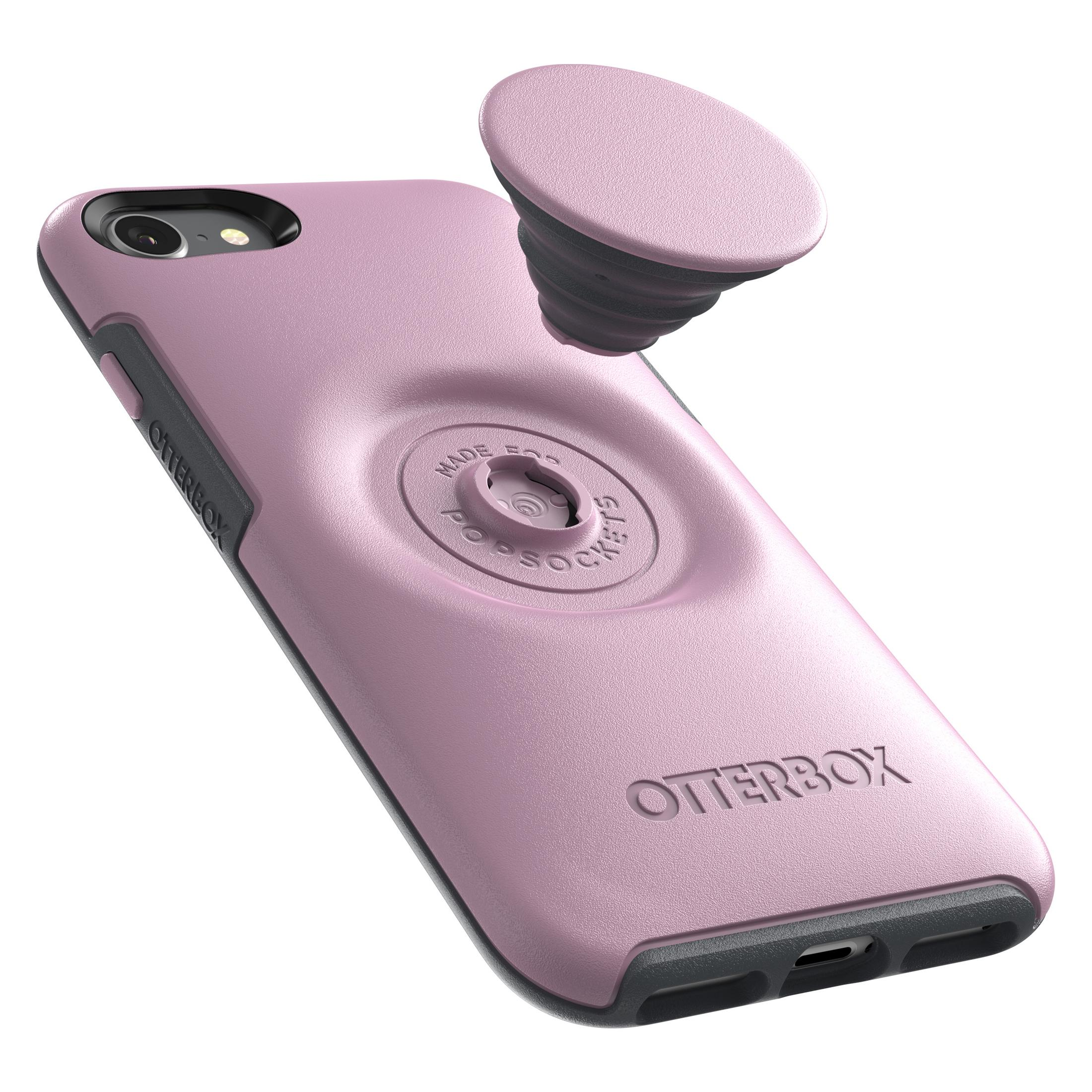 OTTERBOX 77-61657 PINK, SYMM. + Backcover, 7, IP SE POP iPhone 8 OTTER 7 2 Apple, iPhone Pink 8