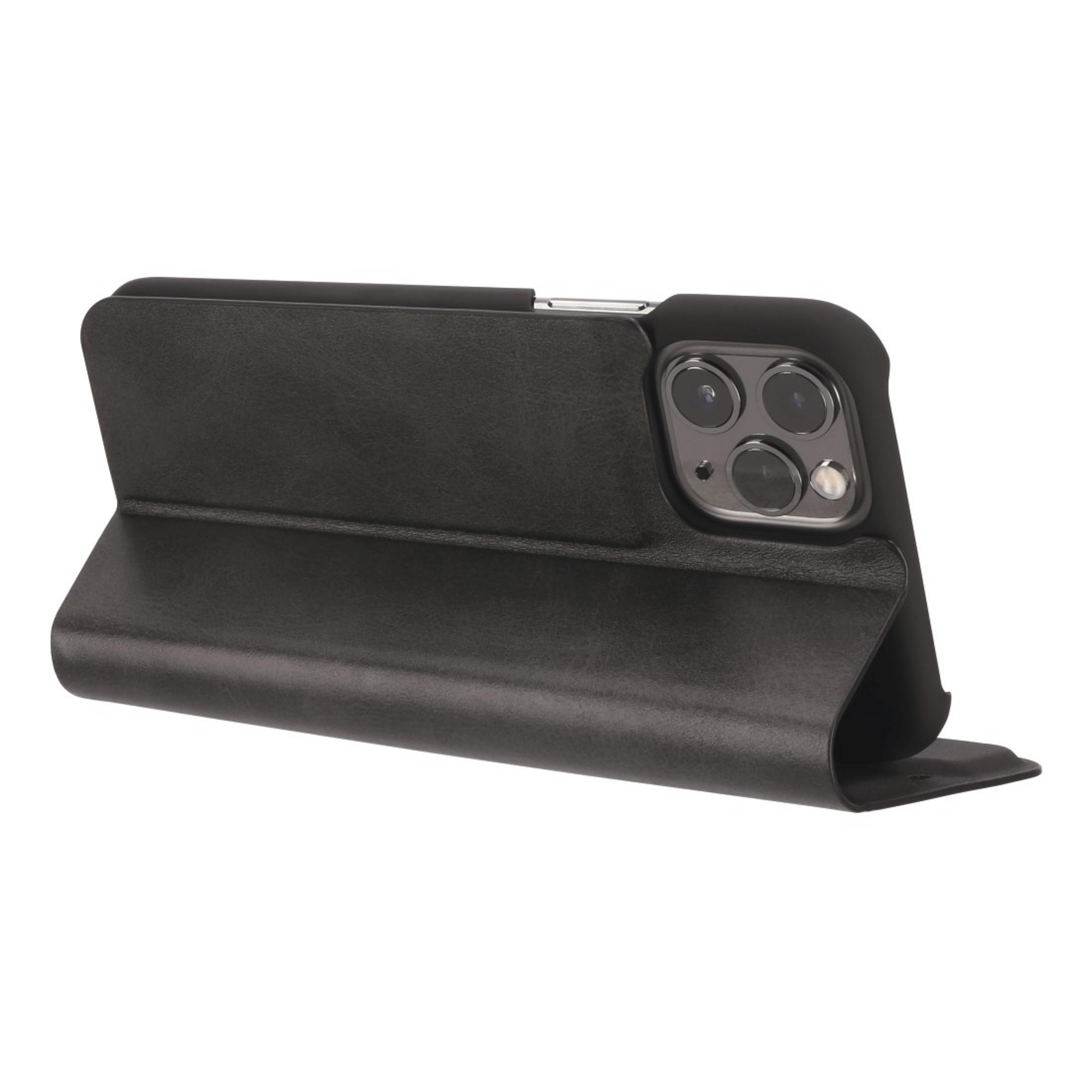 HAMA Guard Pro, Bookcover, 12/12 Pro, Schwarz Apple, iPhone