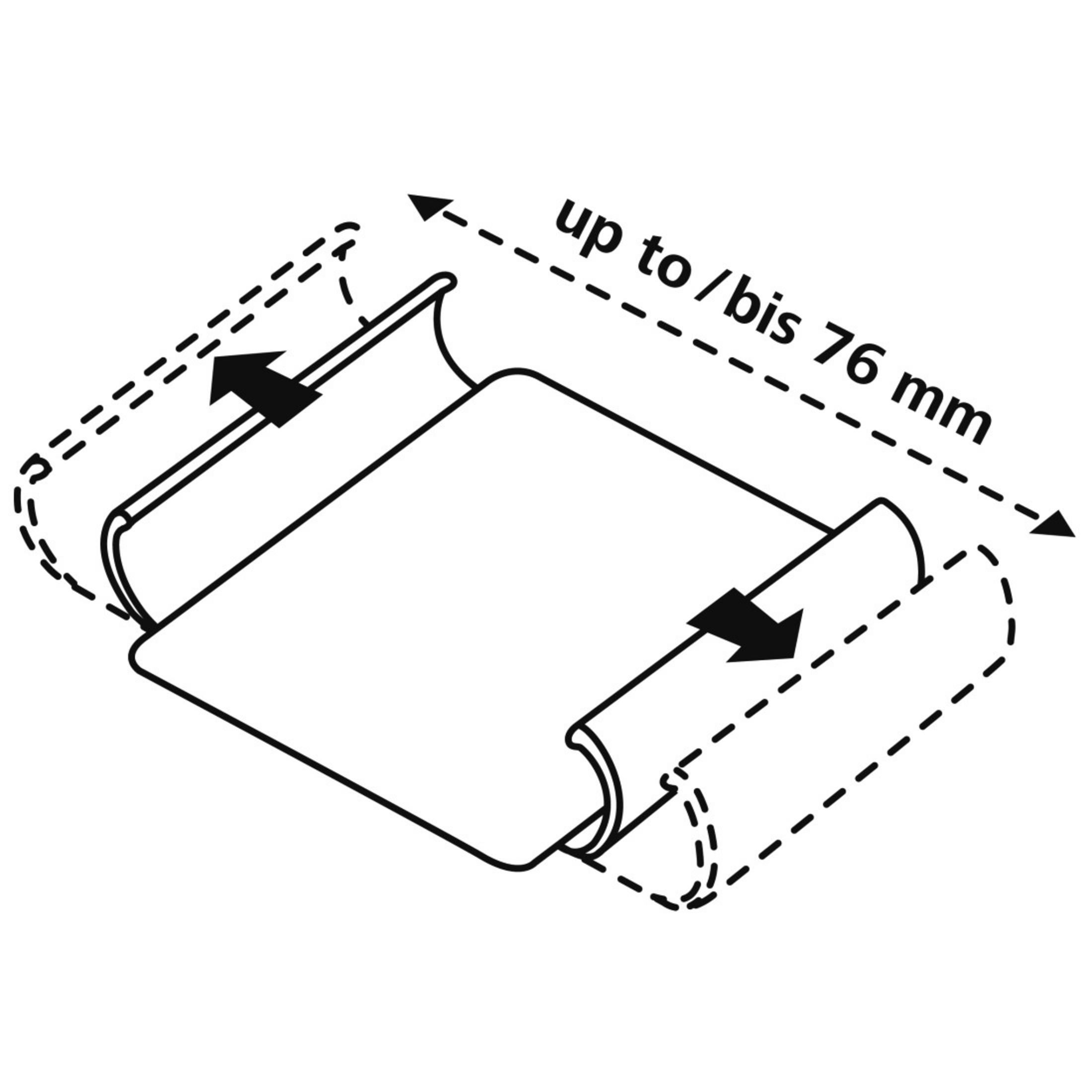 HAMA 177385 Bookcover, MOVE, SMART V, Universal, BR GR.L, Universal, Braun BO