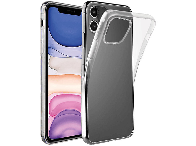 VIVANCO 60789 SSCVVIPH11T IP iPhone 11, Apple, Transparent Backcover, 11