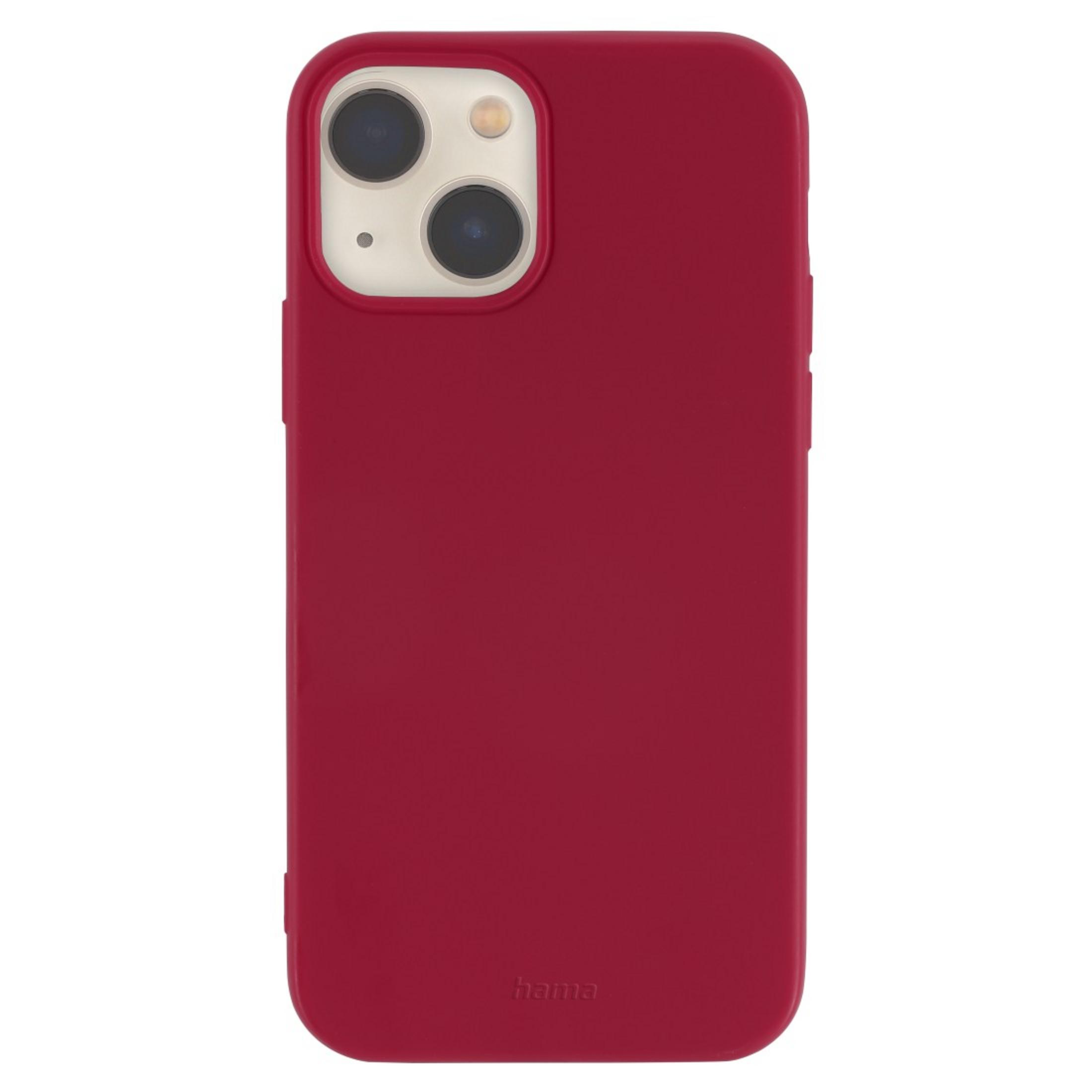HAMA Finest Rot Feel, Backcover, Apple, iPhone 14