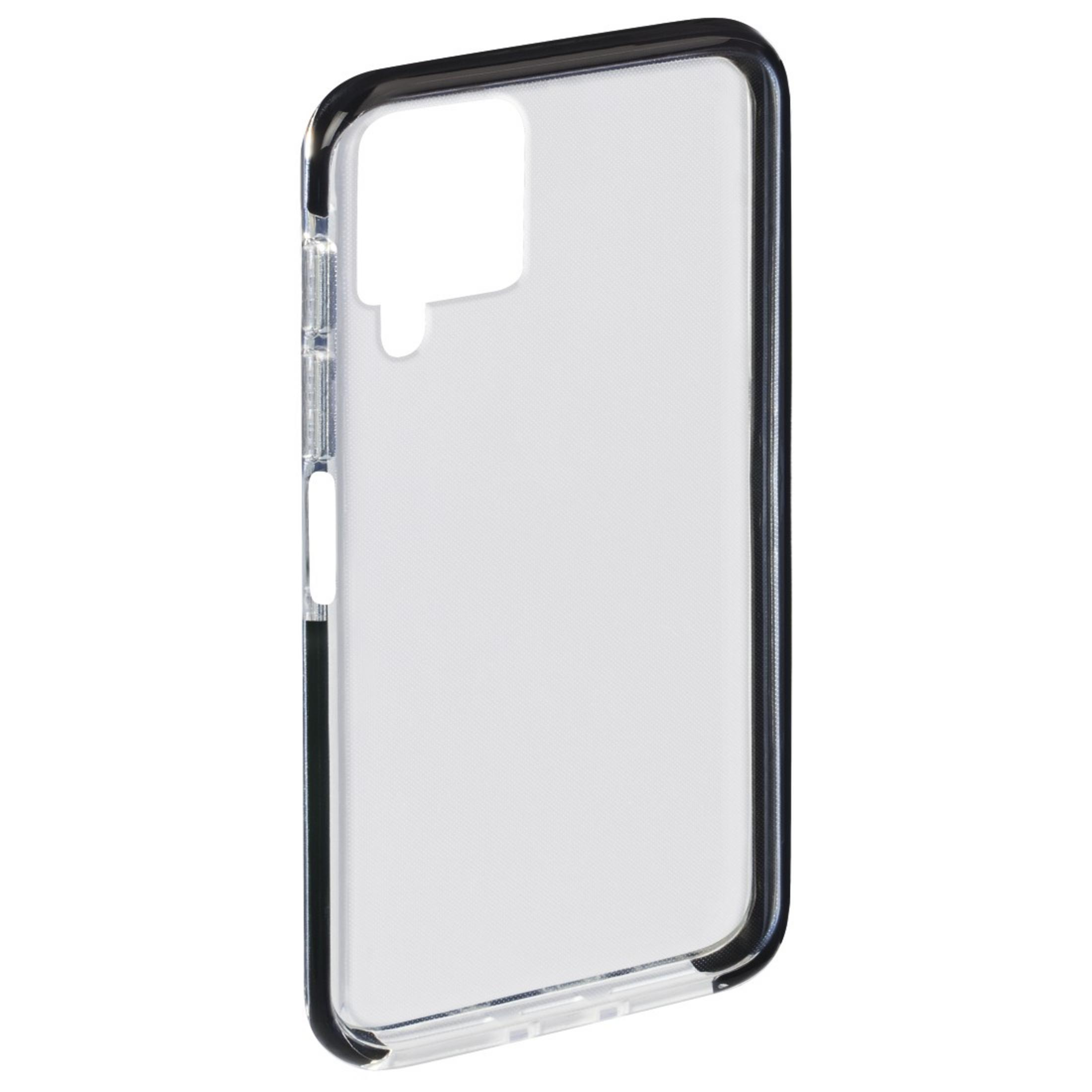 HAMA 196756 CO PROTECTOR SAMSUNG A12, A12, Samsung, Galaxy SW, Backcover, Transparent/Schwarz