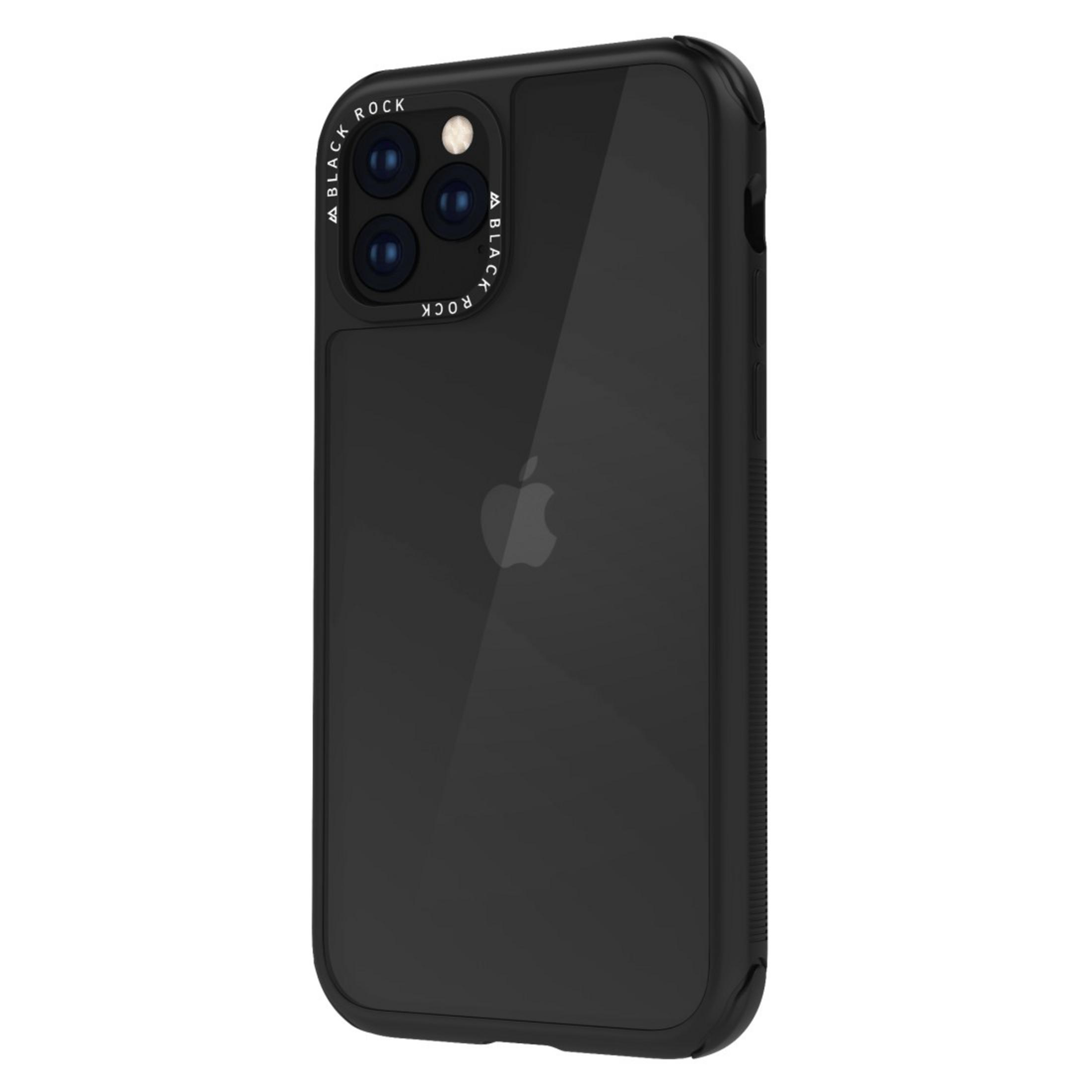 Custodia per telefono nera con protezione fotocamera.