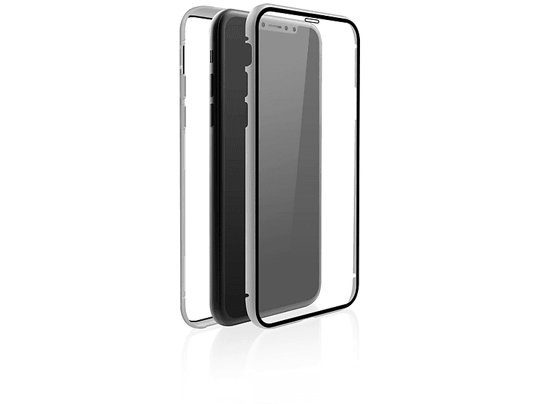 GLASS IPHONE CO BLACK 11 Apple, iPhone PRO, Cover, ROCK 360° Pro, 11 Silber Full 186985