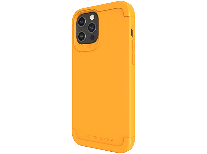GEAR4 Wembley Palette, Backcover, APPLE, IPHONE 12 PRO MAX, YELLOW