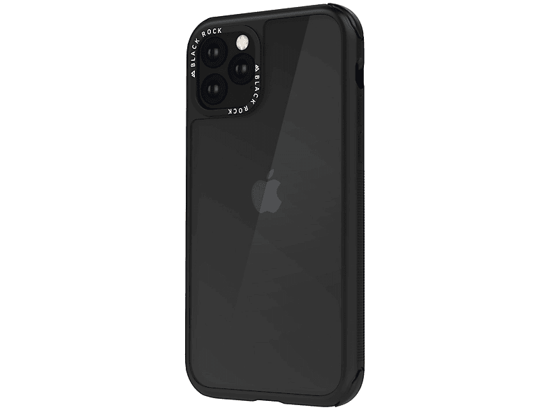 Pro Schwarz Backcover, Max, 187020 IPH TRANSPARENT 11 ROCK CO Apple, PRO, iPhone BLACK 11 RO