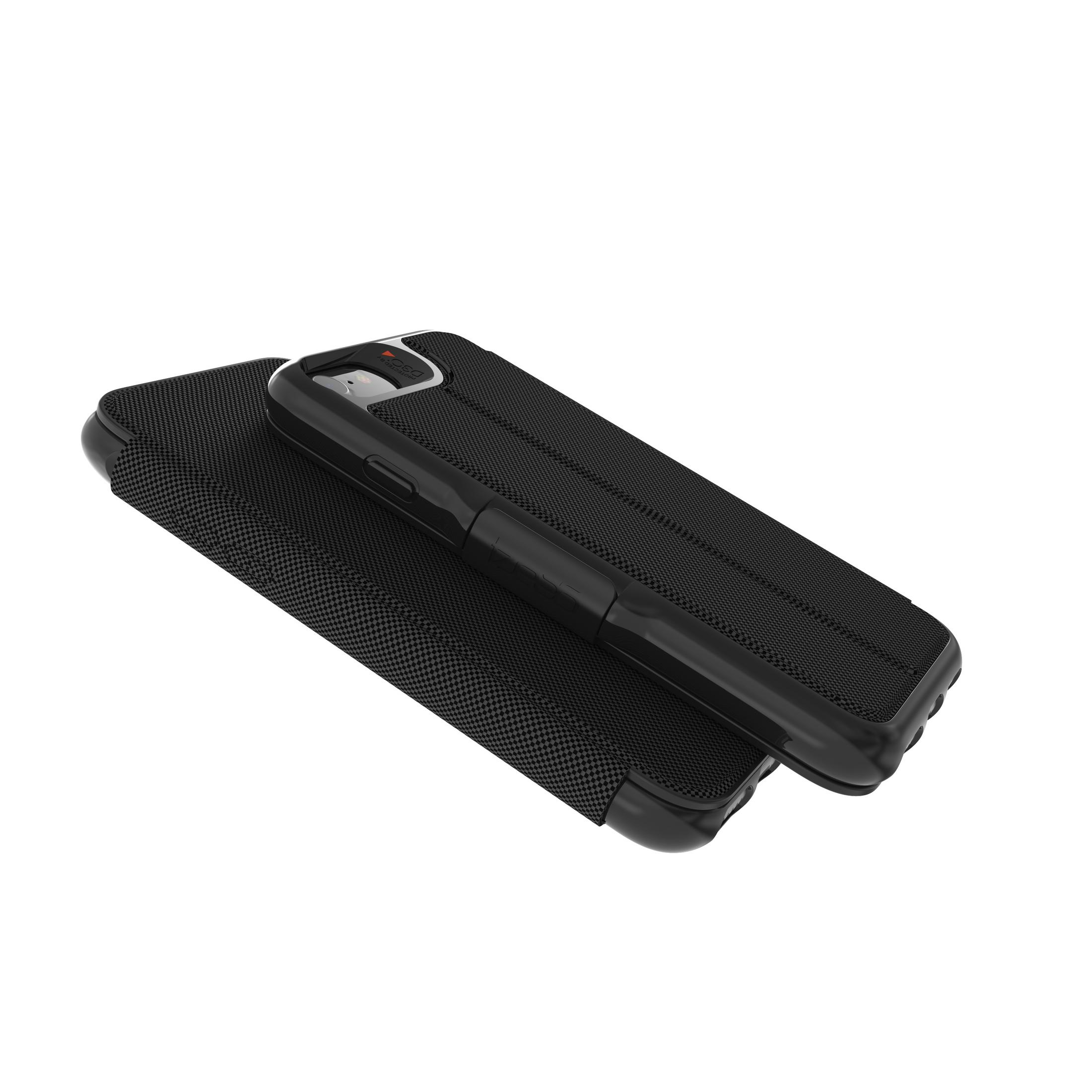 GEAR4 Oxford ECO, Backcover, 6/6S/7/8/SE20, APPLE, IPHONE BLACK