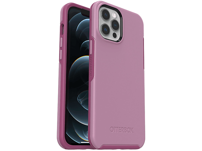 OTTERBOX 77-65464 SYMMETRY IP 12 PRO MAX CAKE POP PINK, Backcover, Apple, iPhone 12 Pro Max, Pink
