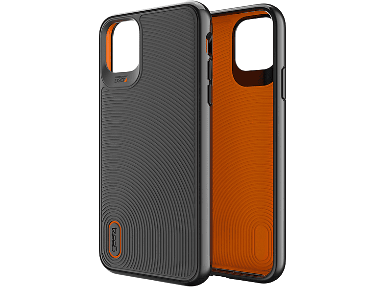 GEAR4 0S32915 BATTERSEA IPHONE 11 PRO MAX (BLACK), Backcover, Apple, iPhone 11 Pro Max, Schwarz