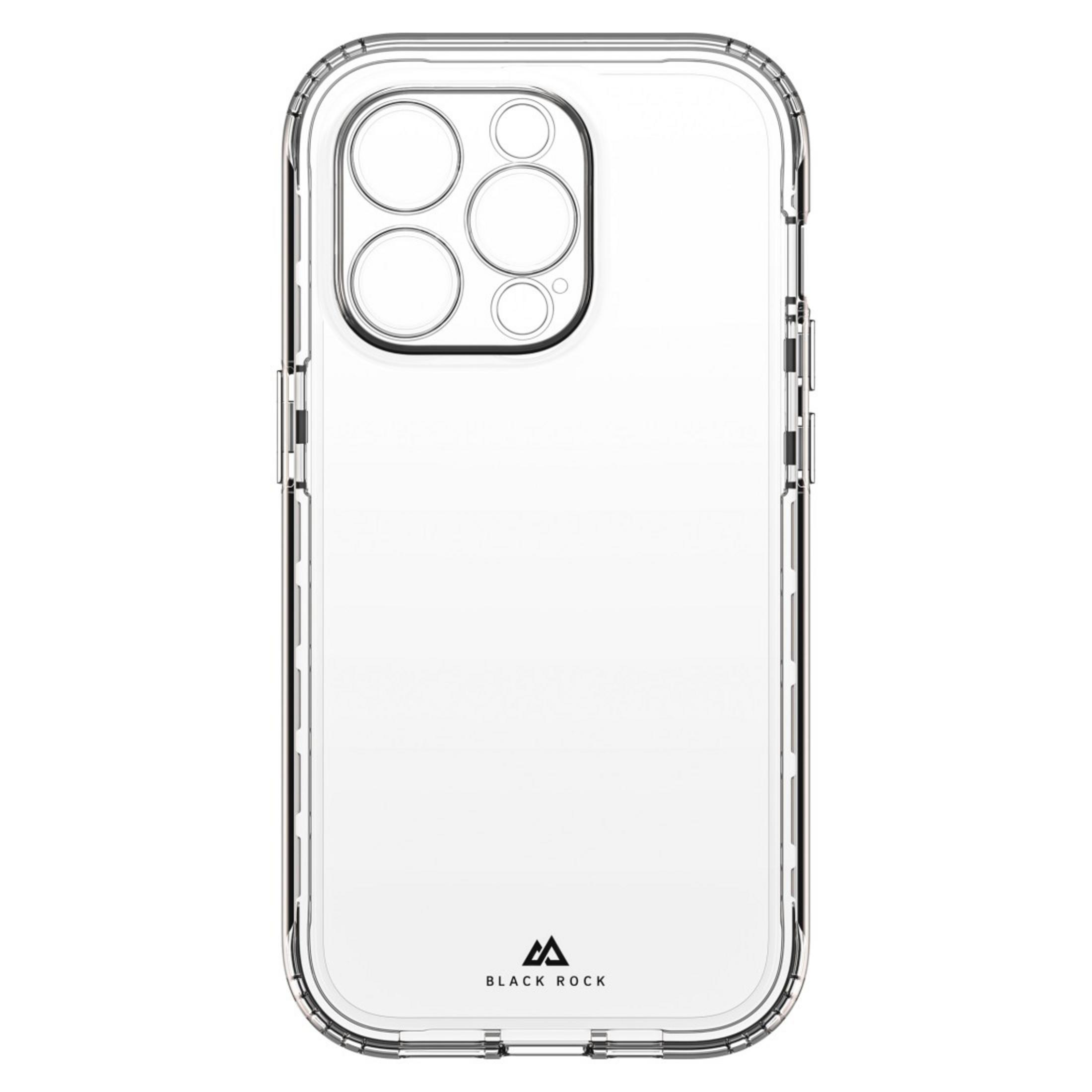 TR, 215170 BLACK CLEAR 14 Cover, IPH iPhone PRO CO Apple, Full 360° Transparent ROCK 14 Pro,