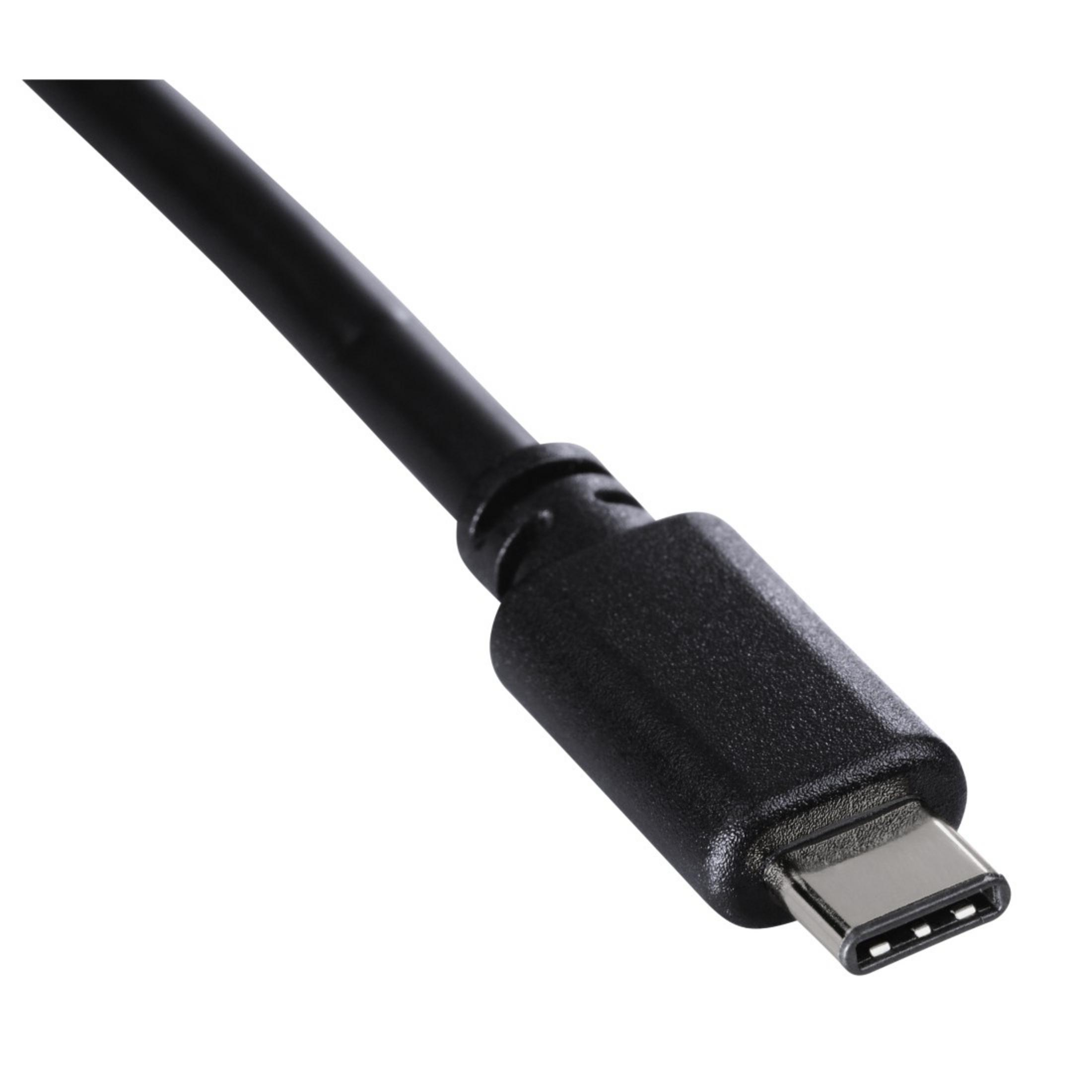 USB-C-Kabel, 135741 1,80M 2.0 USB-C KABEL Schwarz - A HAMA