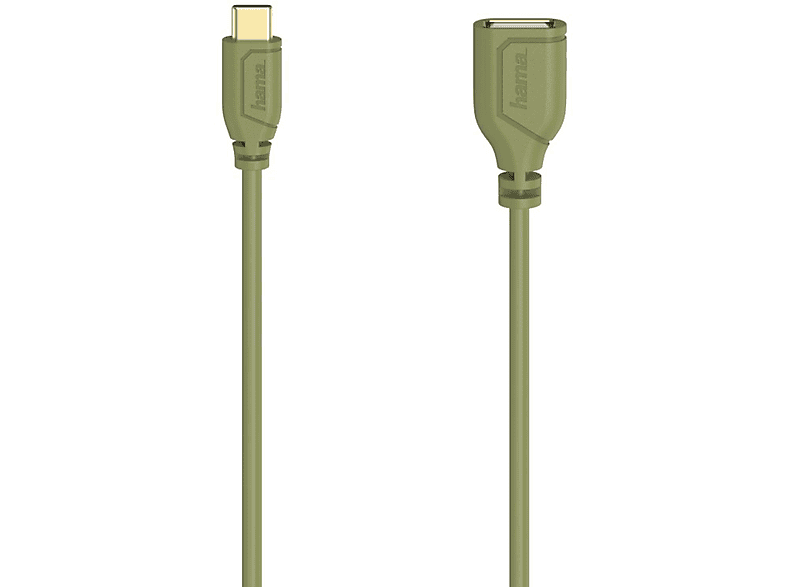 HAMA 200641 FLEXI & SLIM Kabel, USB USB Grün KAB 2.0 OTG