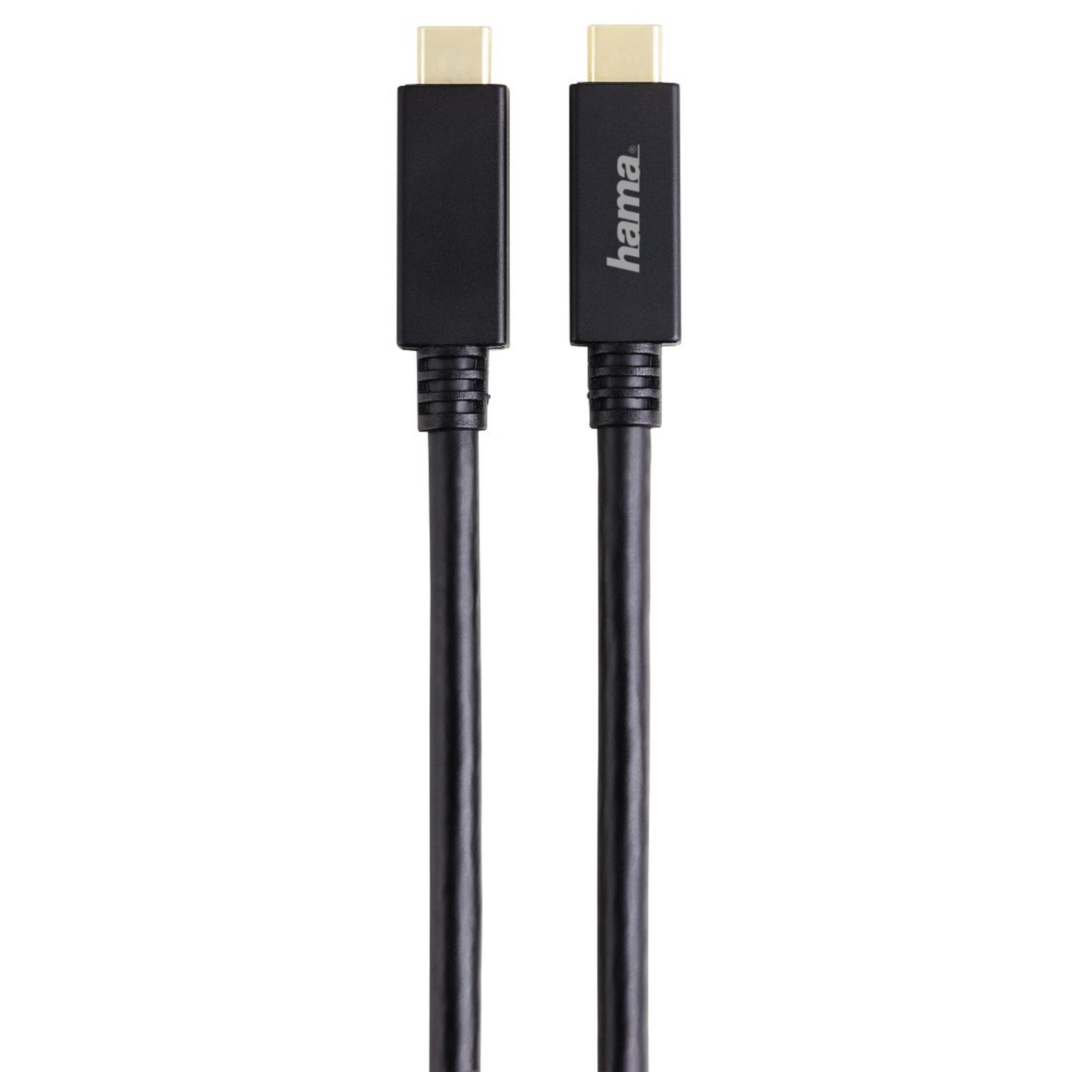 HAMA 135714 USB-C USB Schwarz GEN2, KABEL, 3.1 I USB-C-Kabel