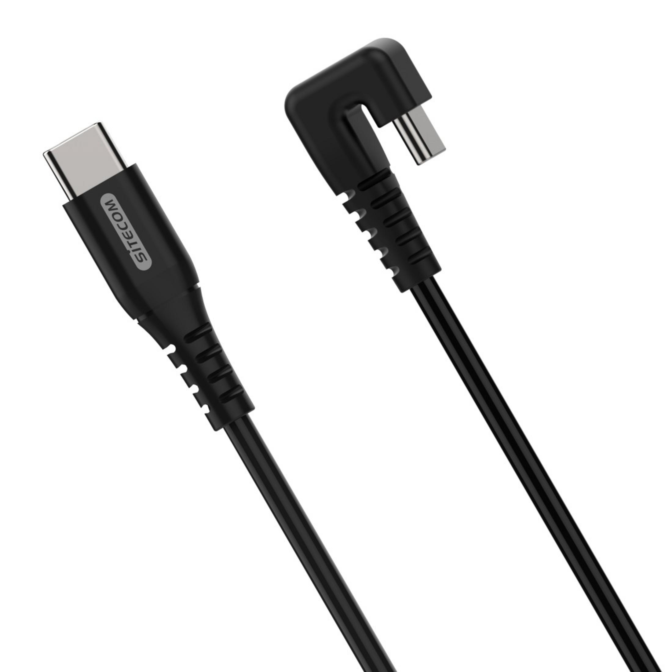 SITECOM USB-C USB C Kabel, Schwarz USB CA-040 TO Kabel, USB-C 2.0 GAME USB
